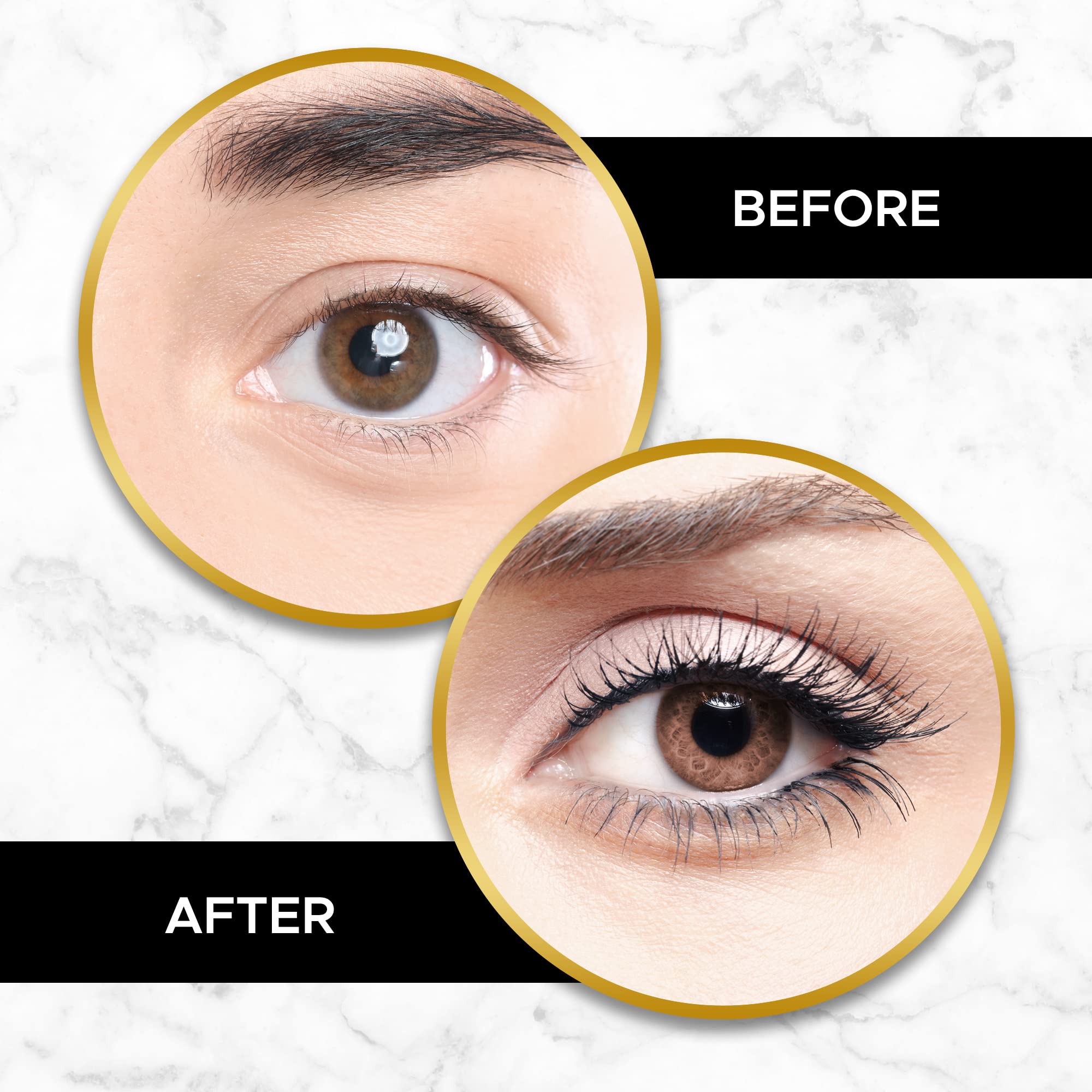 Navy: EASY ON THE EYES Sensitive Eye Mascara, Navy (0.35 oz) By Beautify Beauties. Gives You Natural Looking Lashes. Non irritating, Great for Sensitive Eyes, Fragrance-free