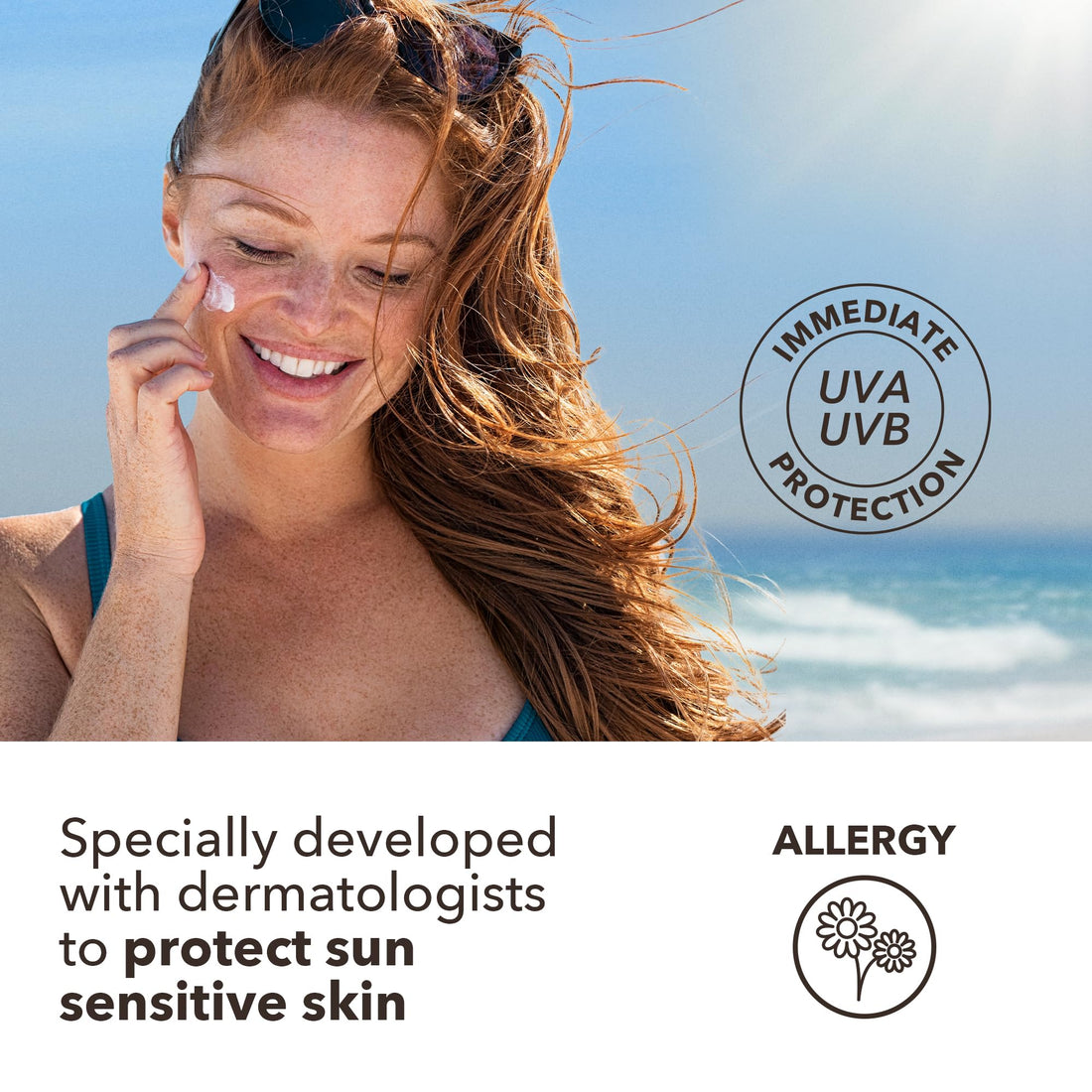 Piz Buin Allergy Sensitive Face Spf 50+ 50ml by Piz Buin