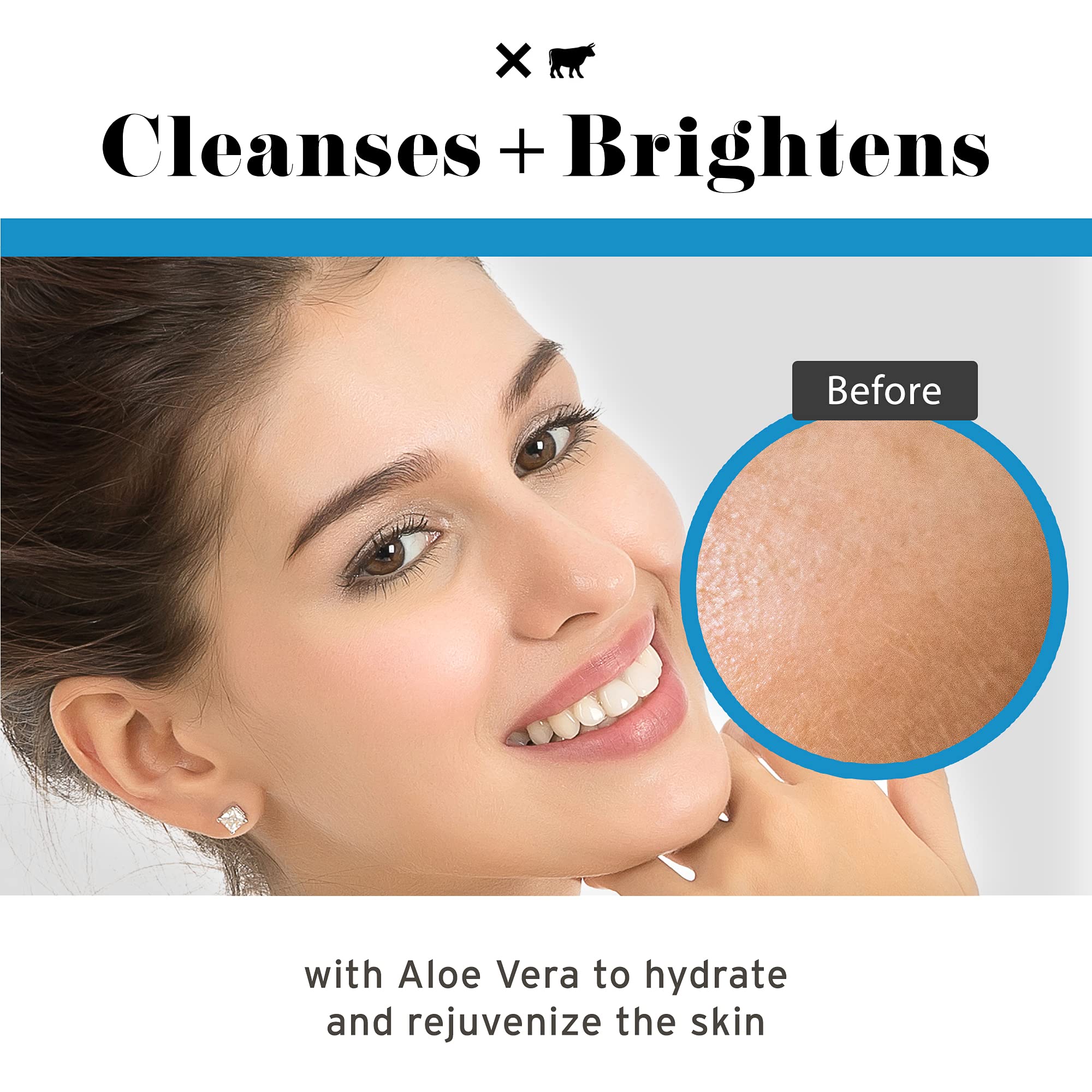 no b.s. foaming cleanser - natural face wash for women - fresh facial cleanser for women is great for daily use and acnefree face wash