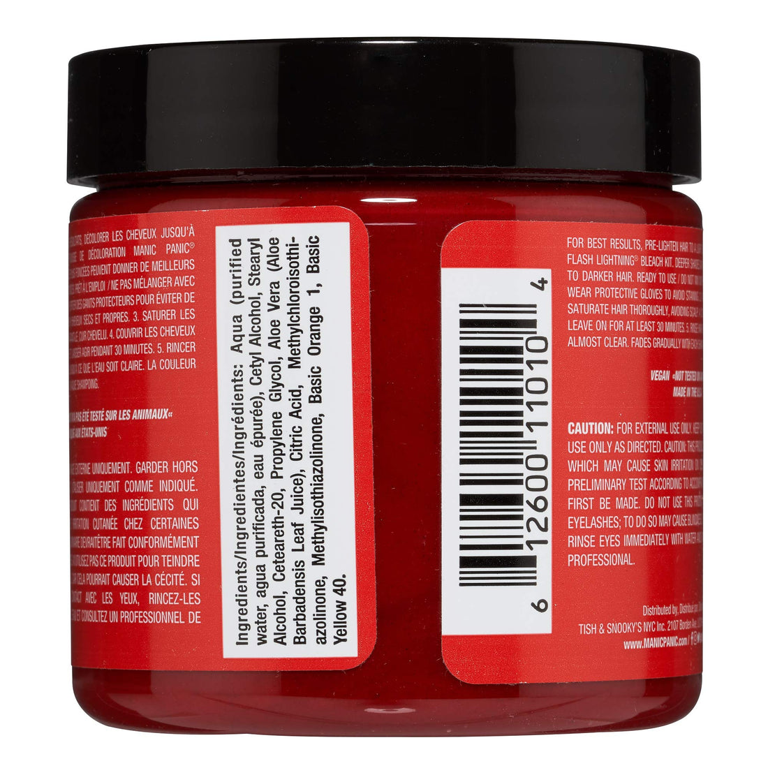 Manic Panic Semi Permanent Hair Color Cream Wildfire 4 Oz