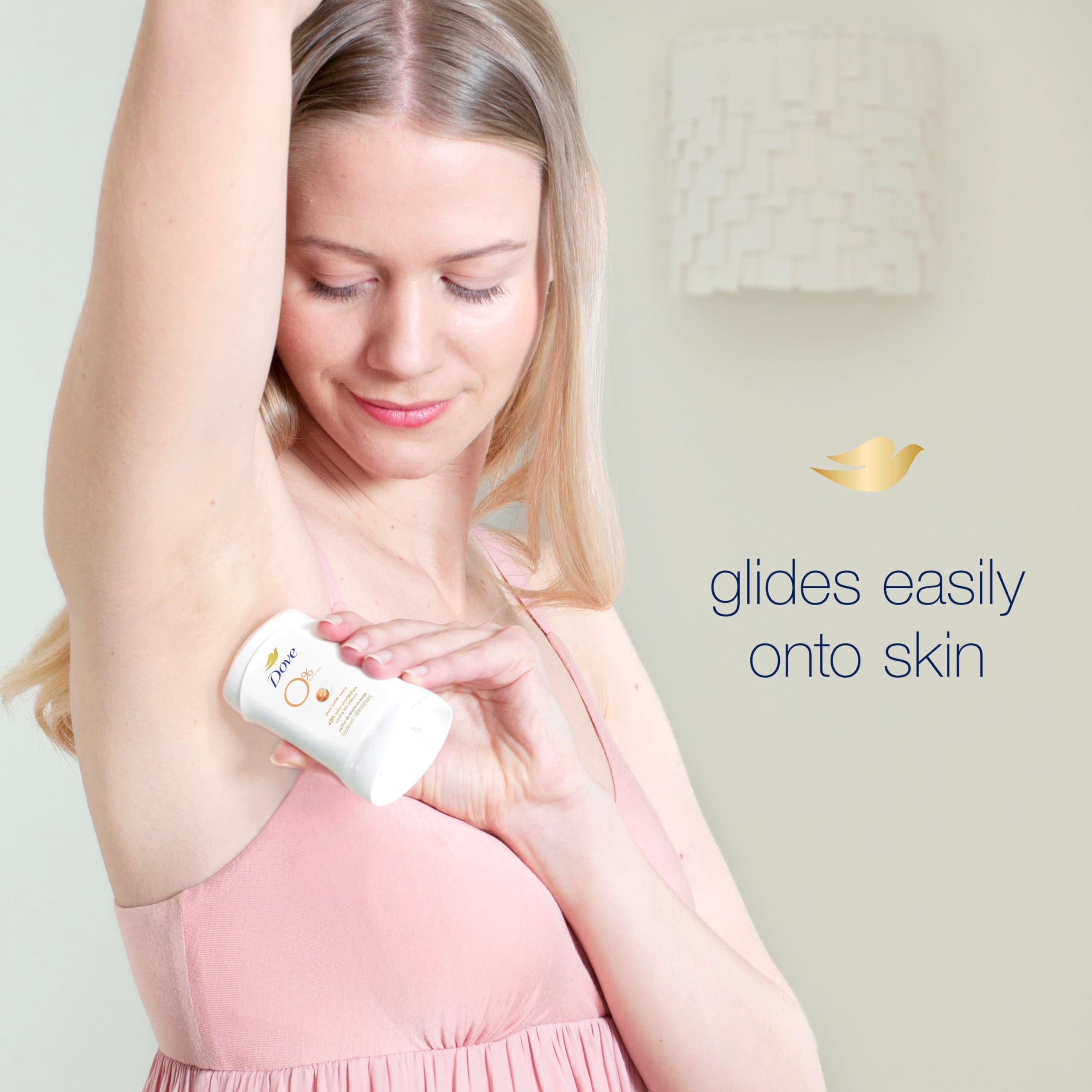 Dove Aluminum Free Deodorant 24hour Odor Protection Shea Butter Deodorant for Women 3 Count, 2.6 Ounce