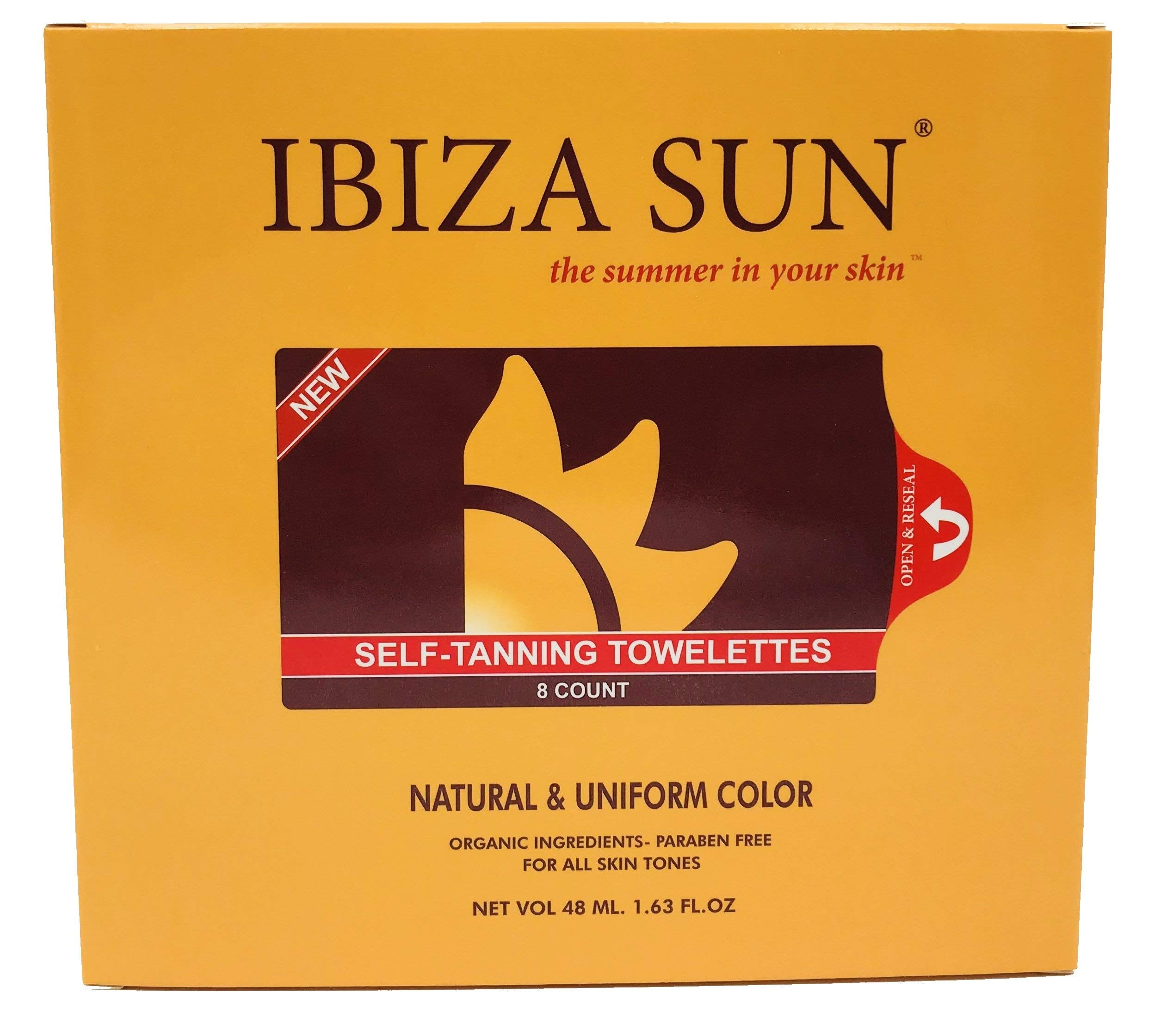 Organic Self Tanner | Natural Ingredients | Sunless Tanning Wipes for Face and Body | Self Tanning.