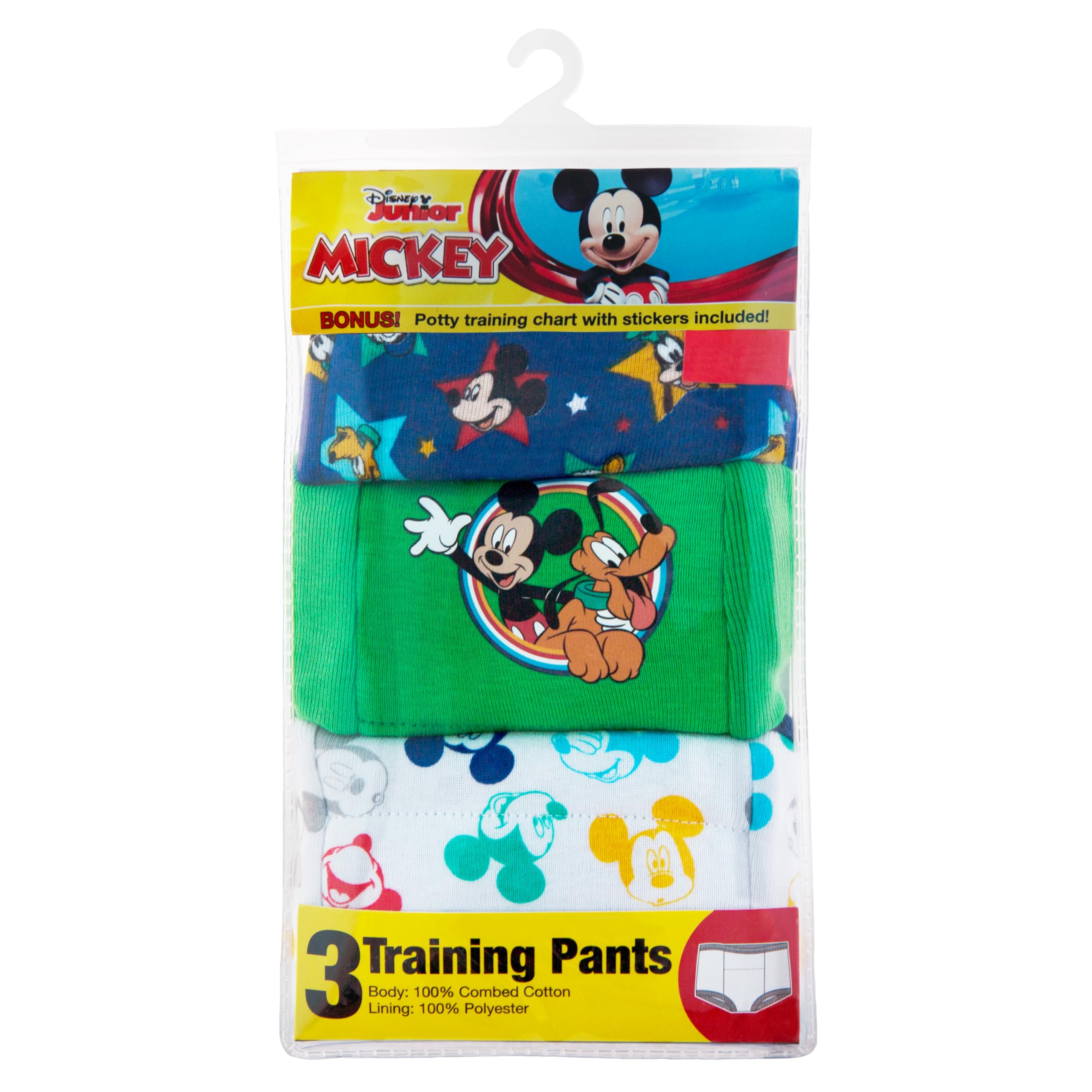 Disney Boys Mickey Mouse Potty Training Pants Multipack, 3T