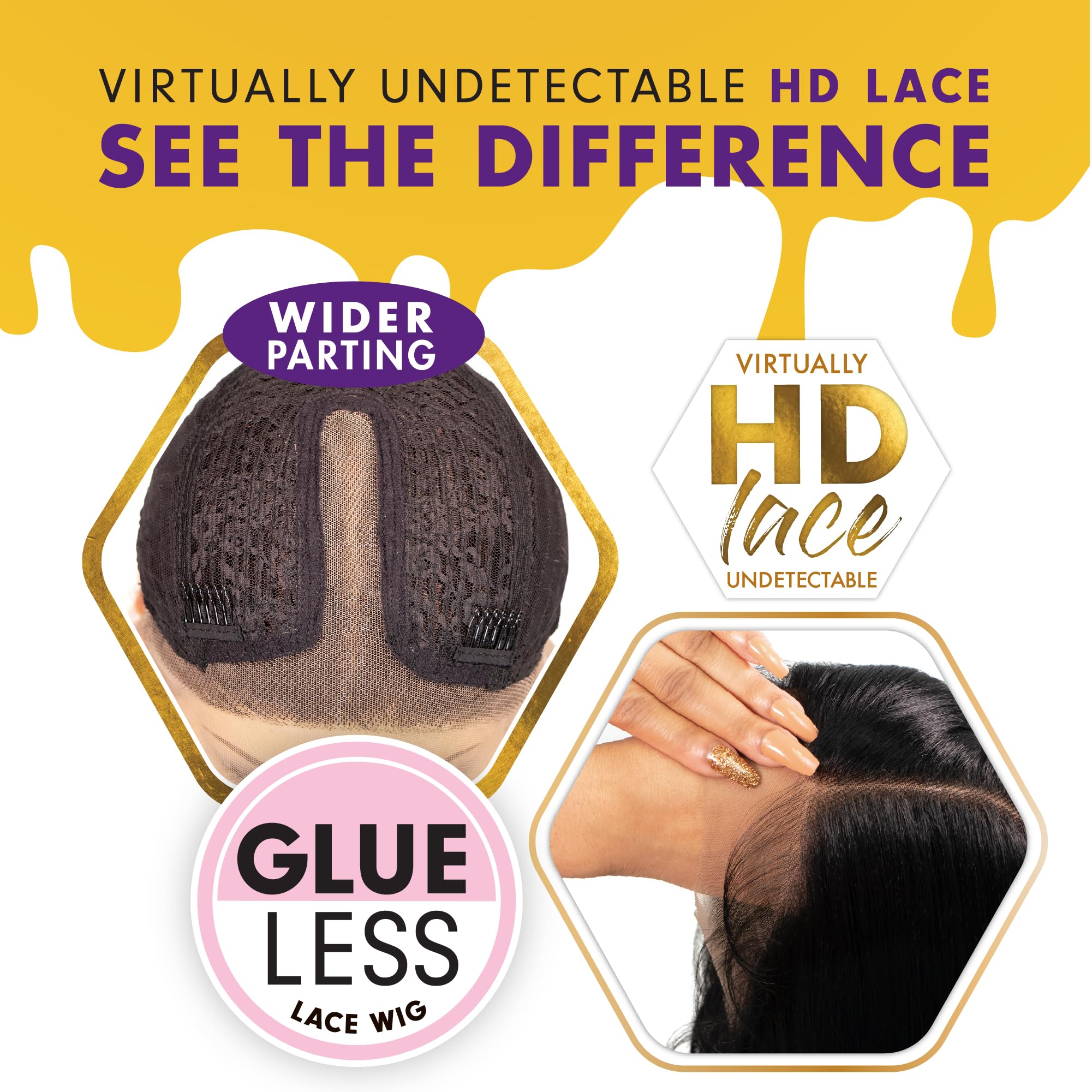 Sensationnel Synthetic HD Lace Front Wig - BUTTA UNIT 5 (T4/COPPER)