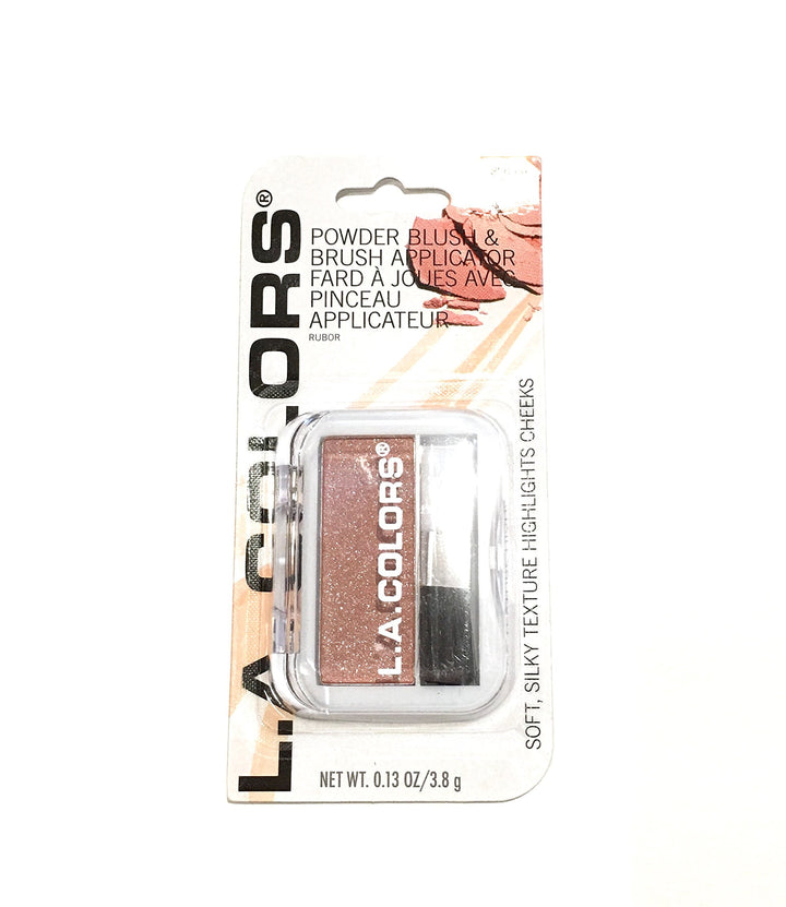 L.A Colors Professional Series BLUSH with Applicator BSB331 Peach Rose 0.13 Oz