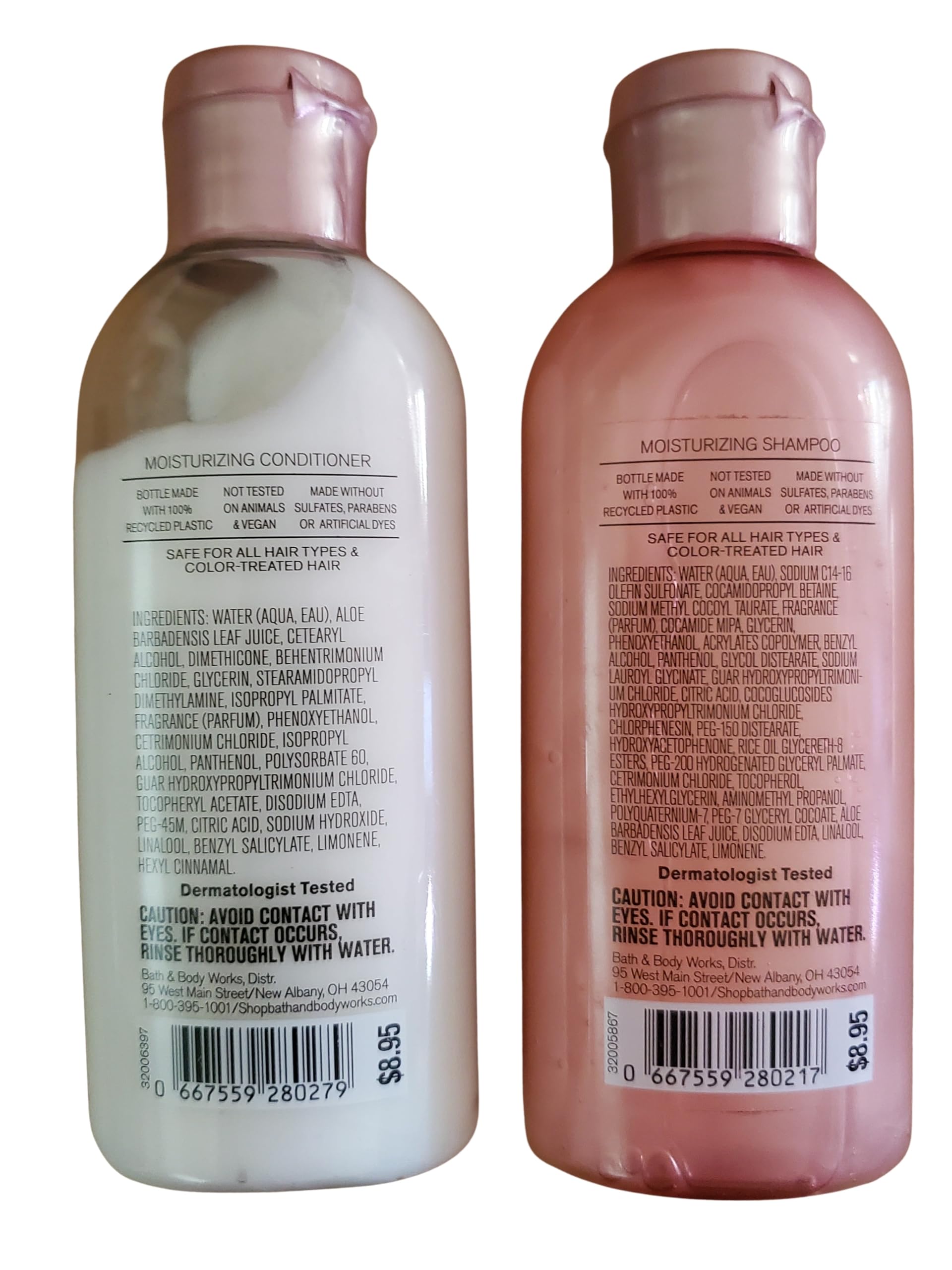 Bath and Body Works A Thousand Wishes Travel Size Shampoo and Conditioner Set of 2