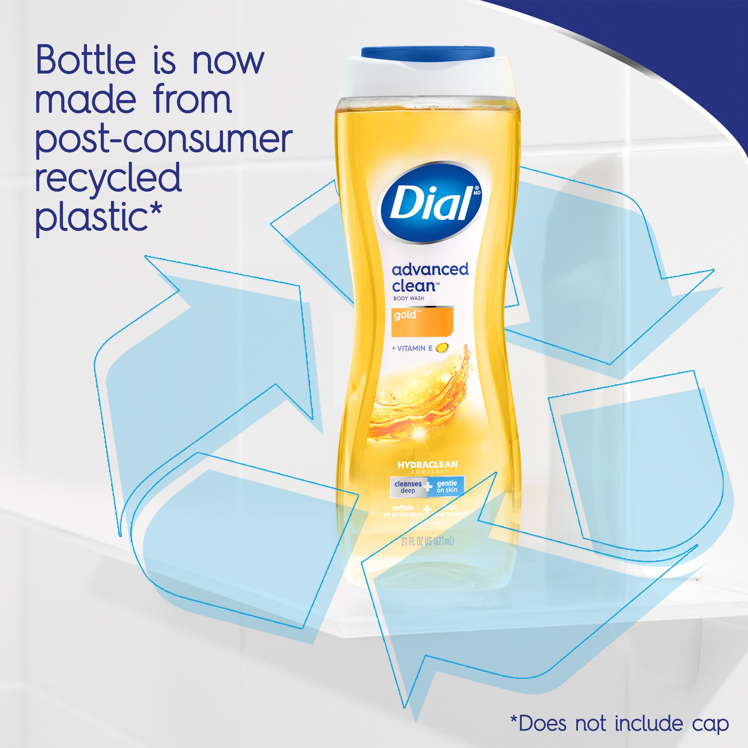 Dial Body Wash, Gold, 16 Ounce (Pack of 6)