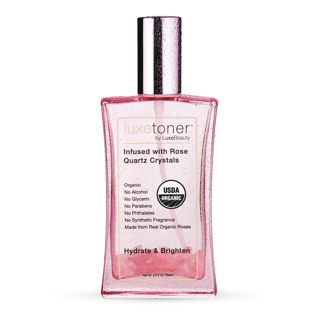 Luxe Beauty Organic Rose Quartz Toner