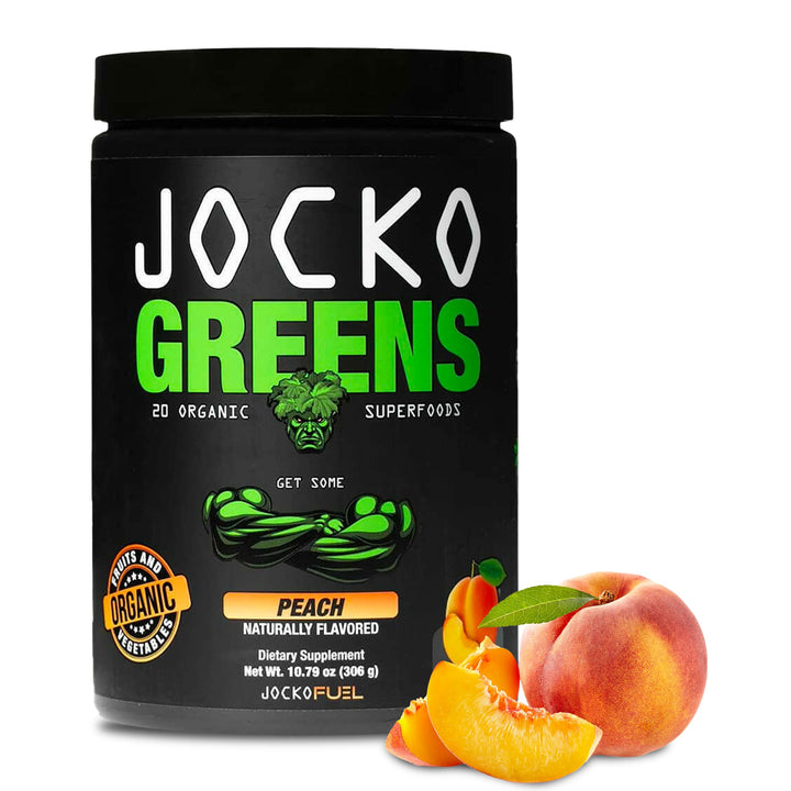 Jocko Fuel Daily Greens Powder - Premium Organic Greens Superfood Powder for Gut Health, Digestion, Bloating, Immune Support with Spirulina, Chlorella, Digestive Enzymes, & Probiotics - 30 Servings