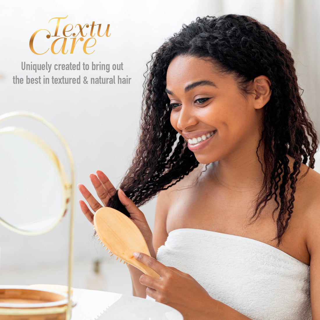 Donna Collection Double Sided Boar Brush, Hard