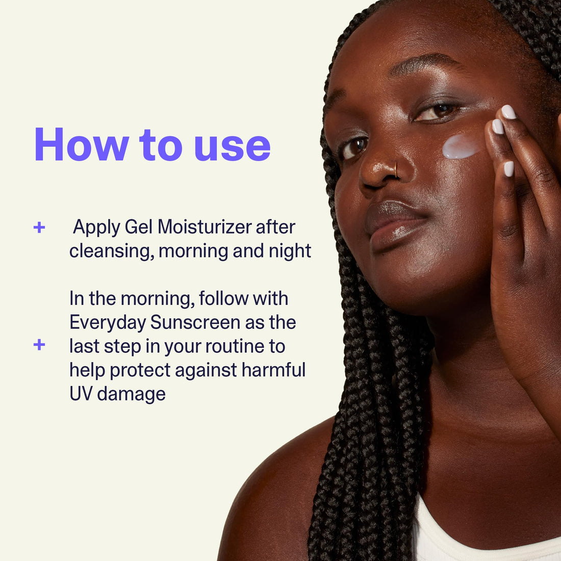 Curology Gel Face Moisturizer, Lightweight Daily Face Lotion for Oily, Dry or Sensitive Skin, with Hyaluronic Acid, Fragrance Free, 1.7 fl oz