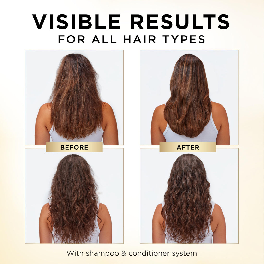 Pantene 2-in-1 Shampoo & Conditioner, Daily Moisture Renewal - Pro-V Nutrients for Dry, Color-Treated, Straight to Curly Hair, 72-Hour Hydration & Softness, 27.7 Oz Each, 2-Pack + Rescue Shot (0.5 Oz)