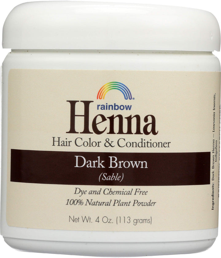Rainbow Research Henna Persia Dark Brown 4 Ounces