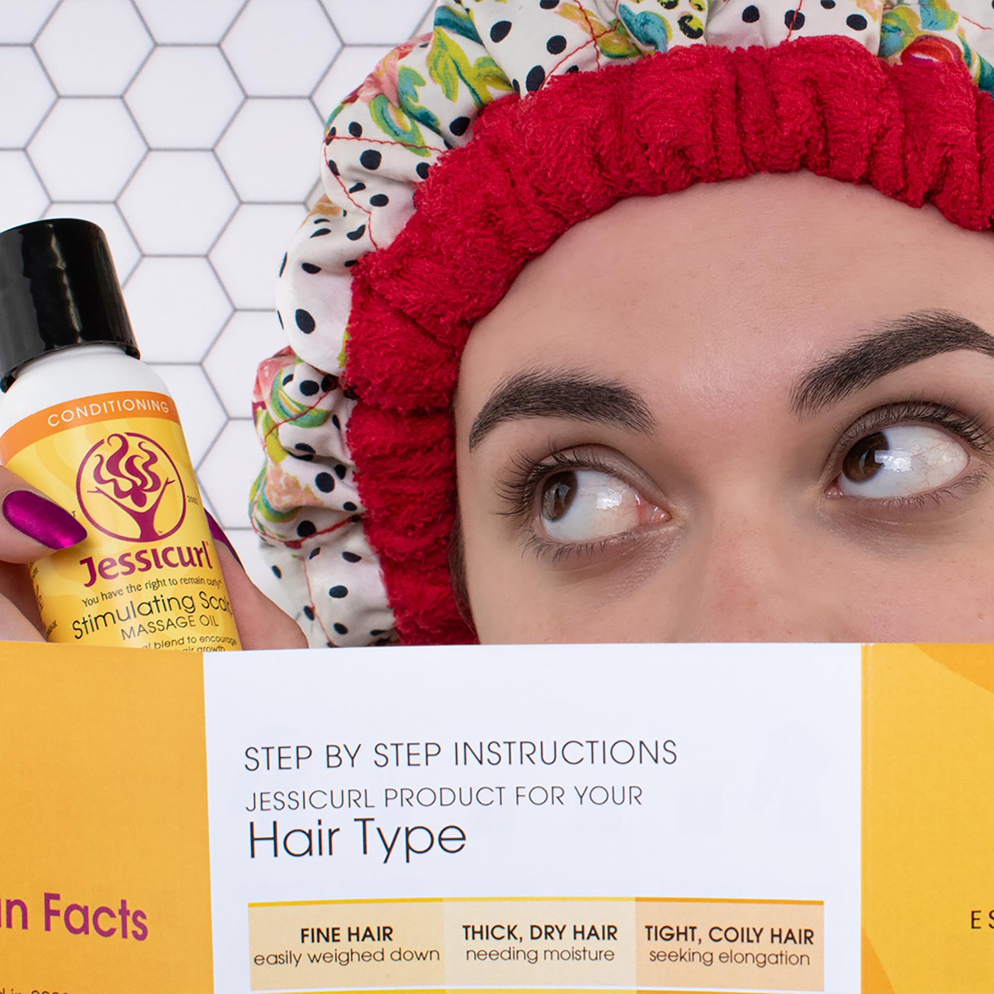 Jessicurl Stimulating Scalp Oil, 2.0 Fluid Ounce