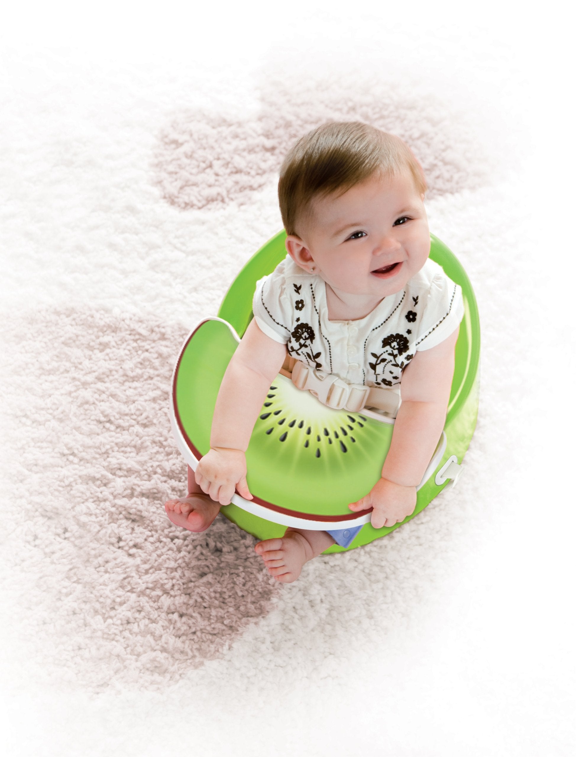 Prince Lionheart bebePOD Flex Plus Baby Seat, Orange