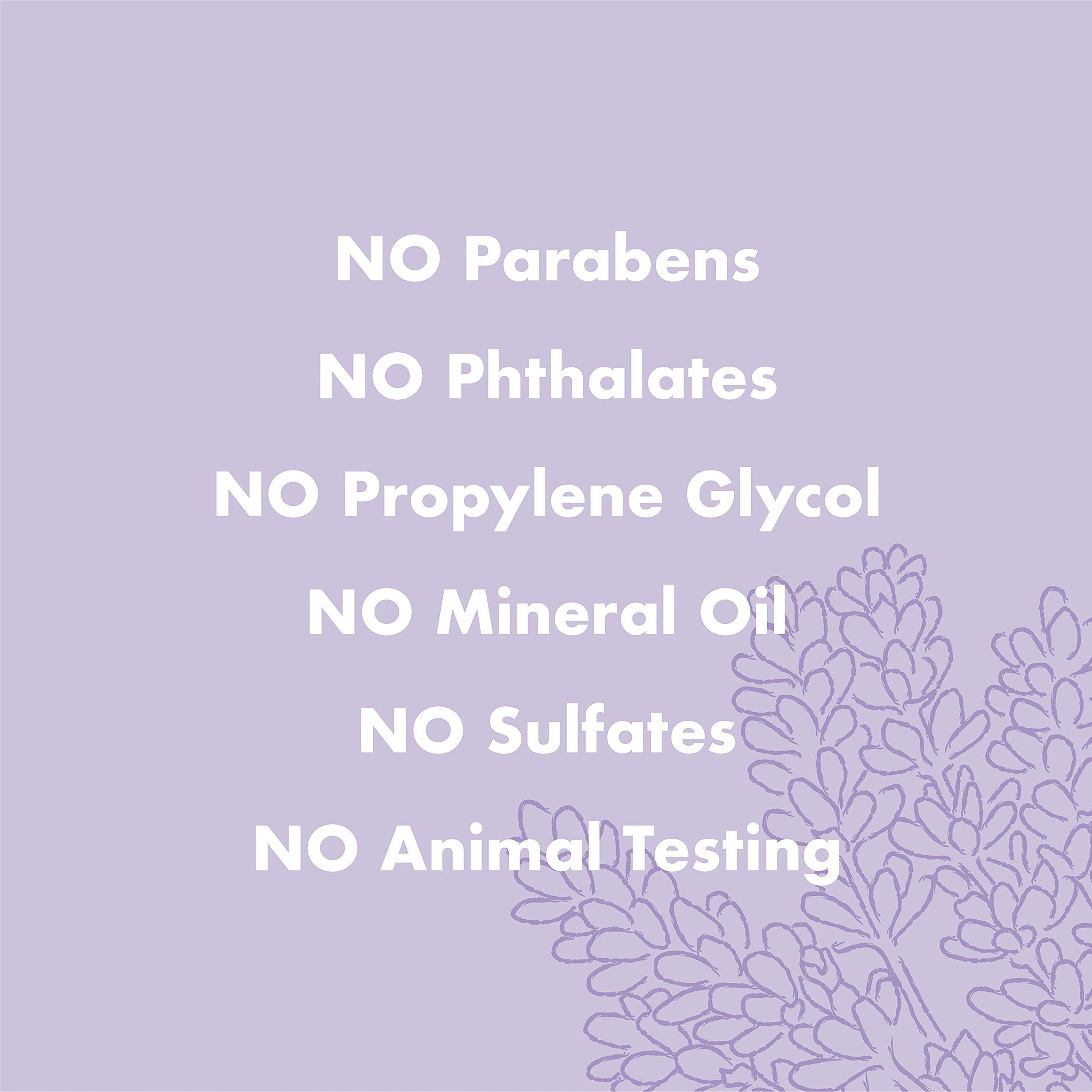 SheaMoisture Bath, Body & Massage Lotion & Oil Moisturizer for Sensitive Skin Lavender Wild Orchid Shea Butter 8 oz