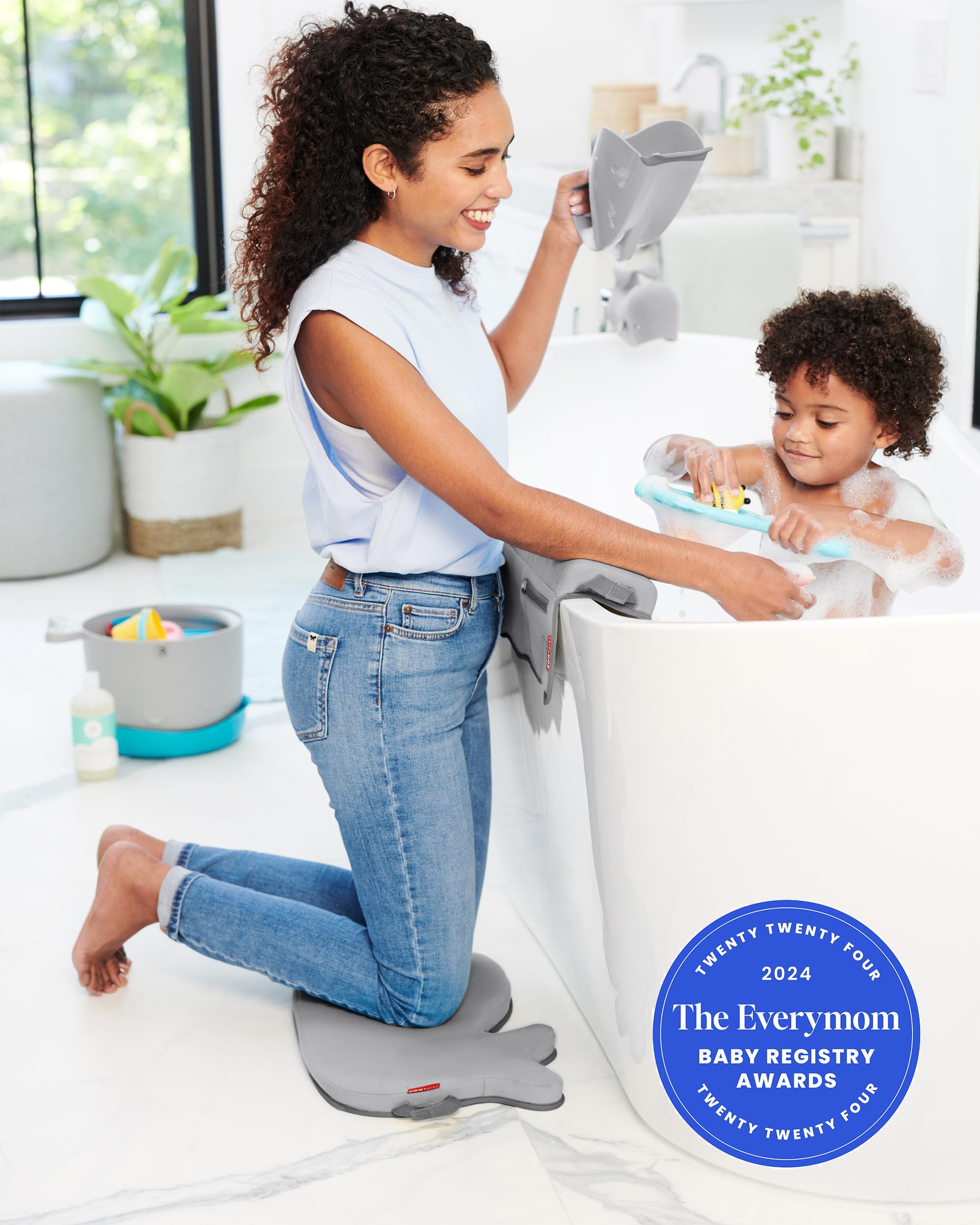 Skip Hop MOBY Baby Bath Essentials Set Grey