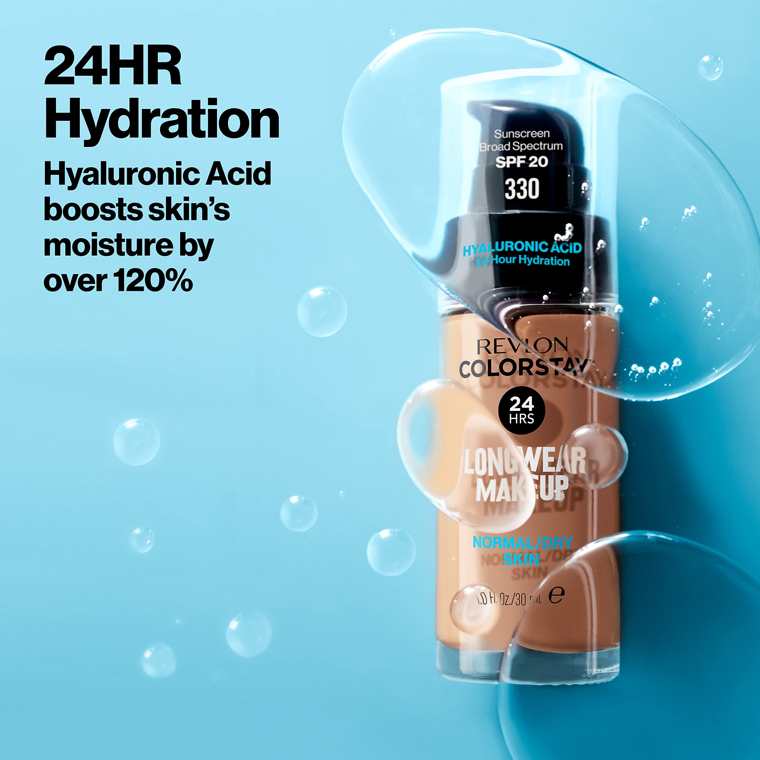 REVLON ColorStay Liquid Matte Buildable Coverage Foundation For Dry Skin,Caramel, 1 Fl Oz 30ml
