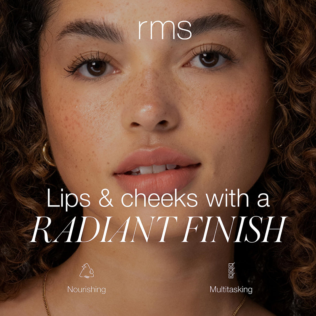 RMS Beauty Lip2Cheek Balm, Smile, 0.17 Ounce