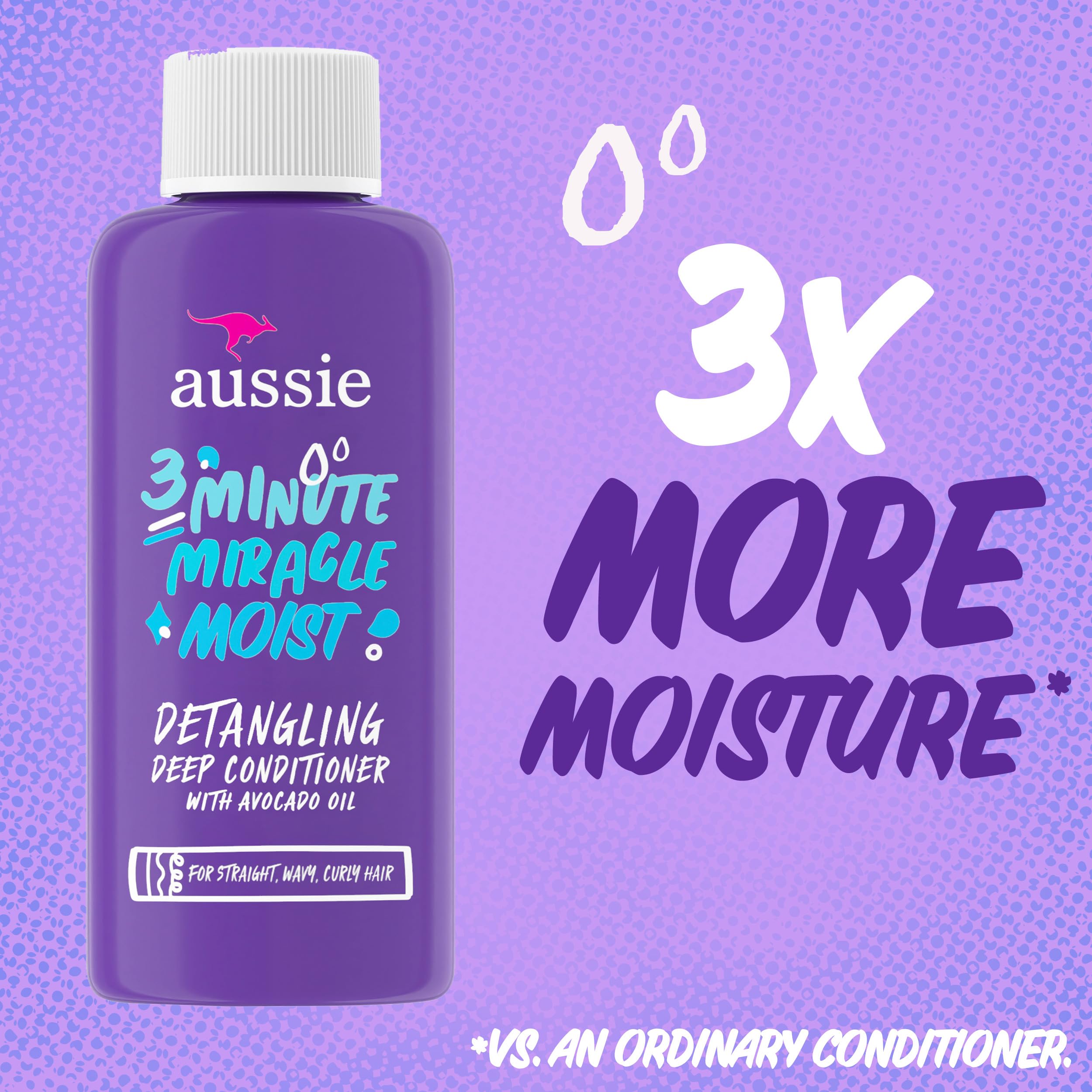 Aussie 3 Minute Miracle Moist Deep Conditioning Treatment, 1.7 fl oz