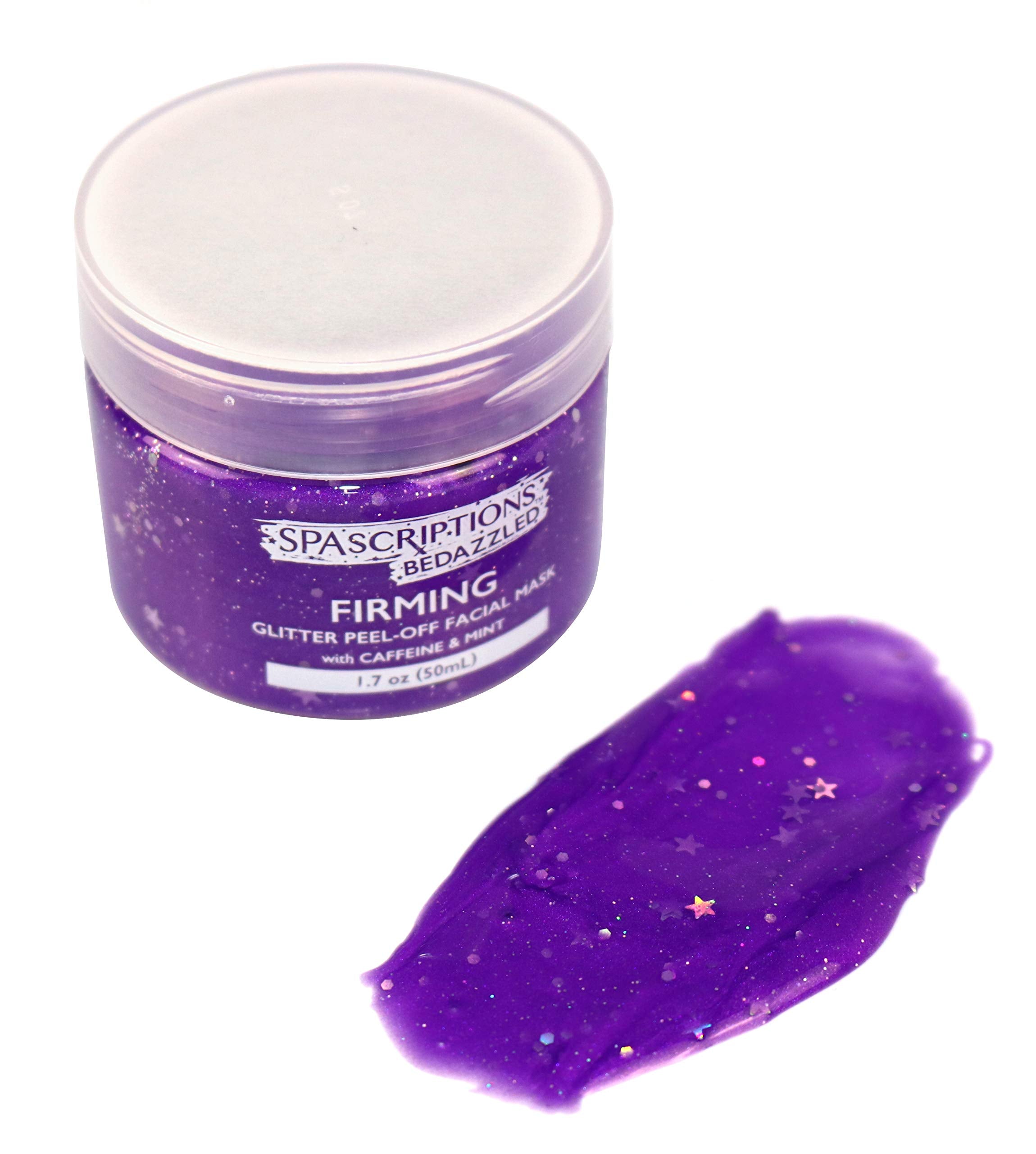 SpaScriptions BeDazzled- Firming & Pore Refining Glitter Peel-Off Masks