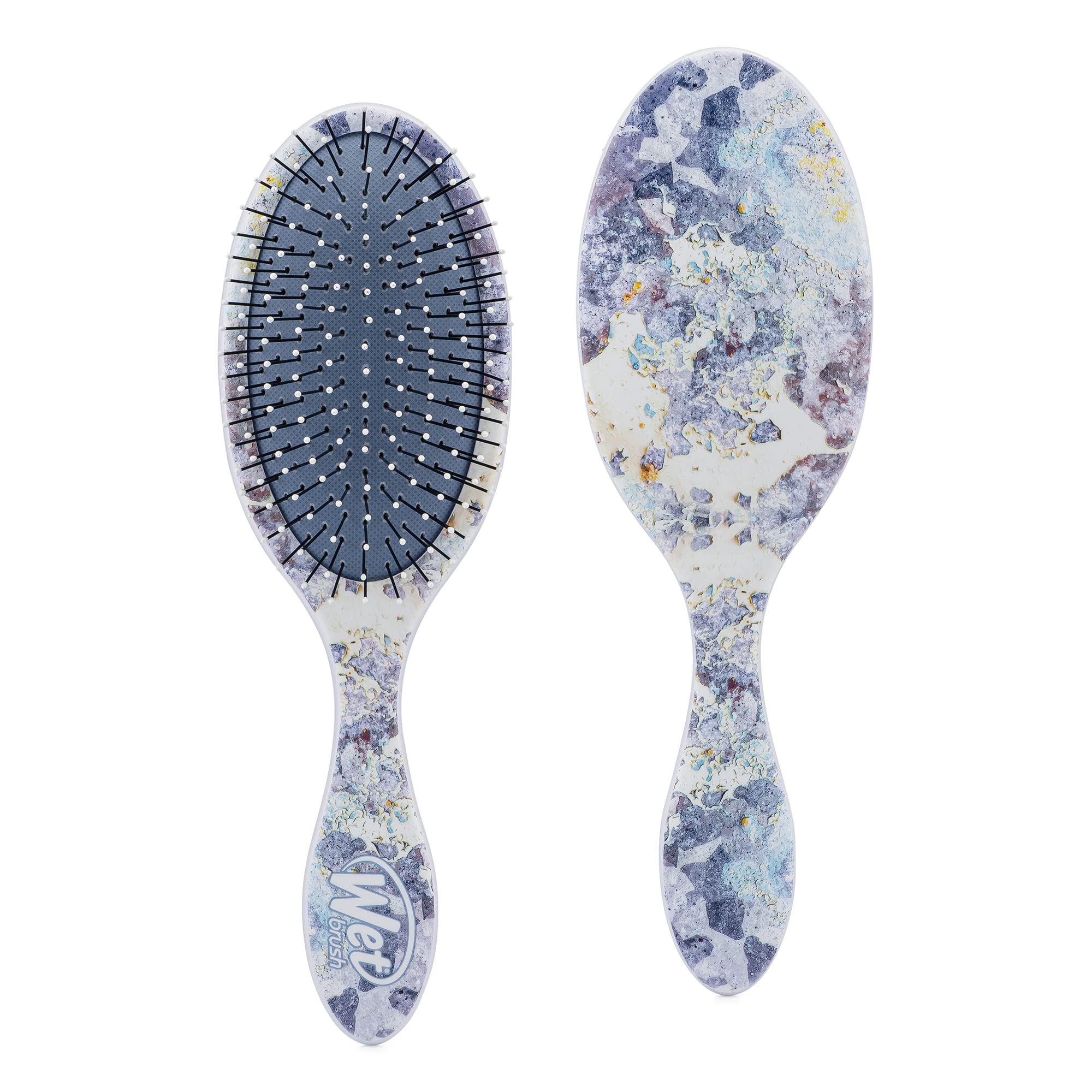 Wet Brush Original Detangling Brush - Abstract Mineral Purple Cloud - All Hair Types - Ultra-Soft IntelliFlex Detangler Bristles Glide Through Tangles with Ease - Pain-Free Comb for Men & Women