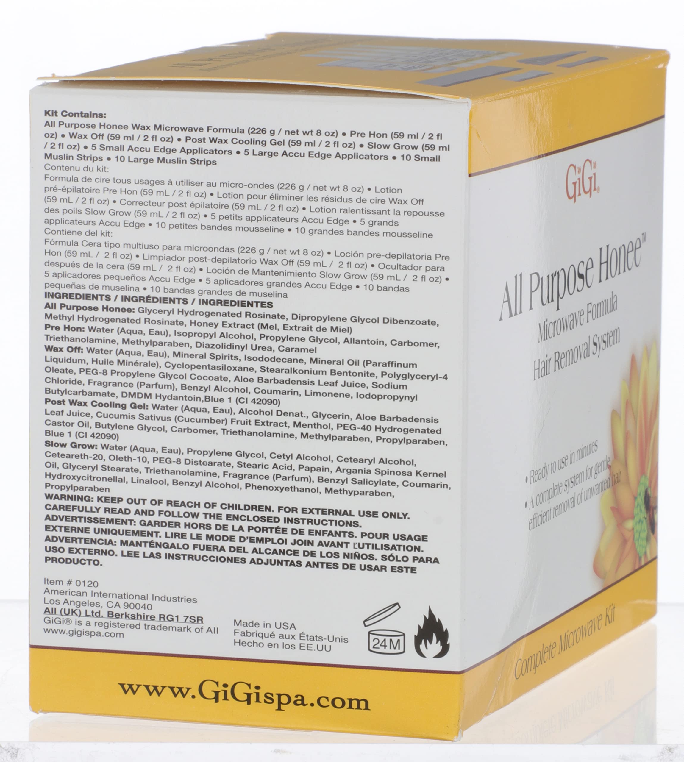 Gigi All Purpose Honee Microwave Kit, 16 Ounce