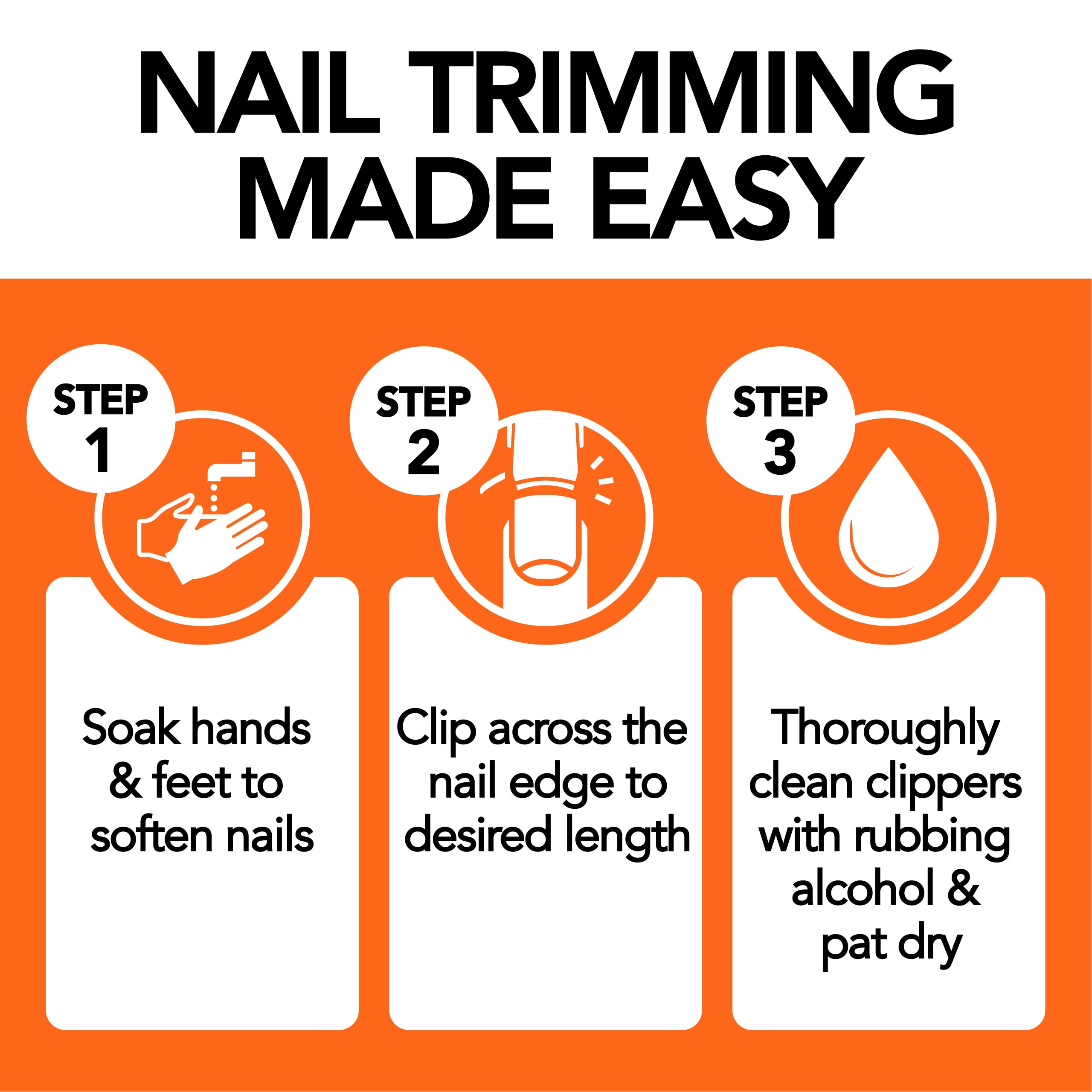 Kohm CP-120L 5mm Wide Jaw Nail Clipper for Thick Nails