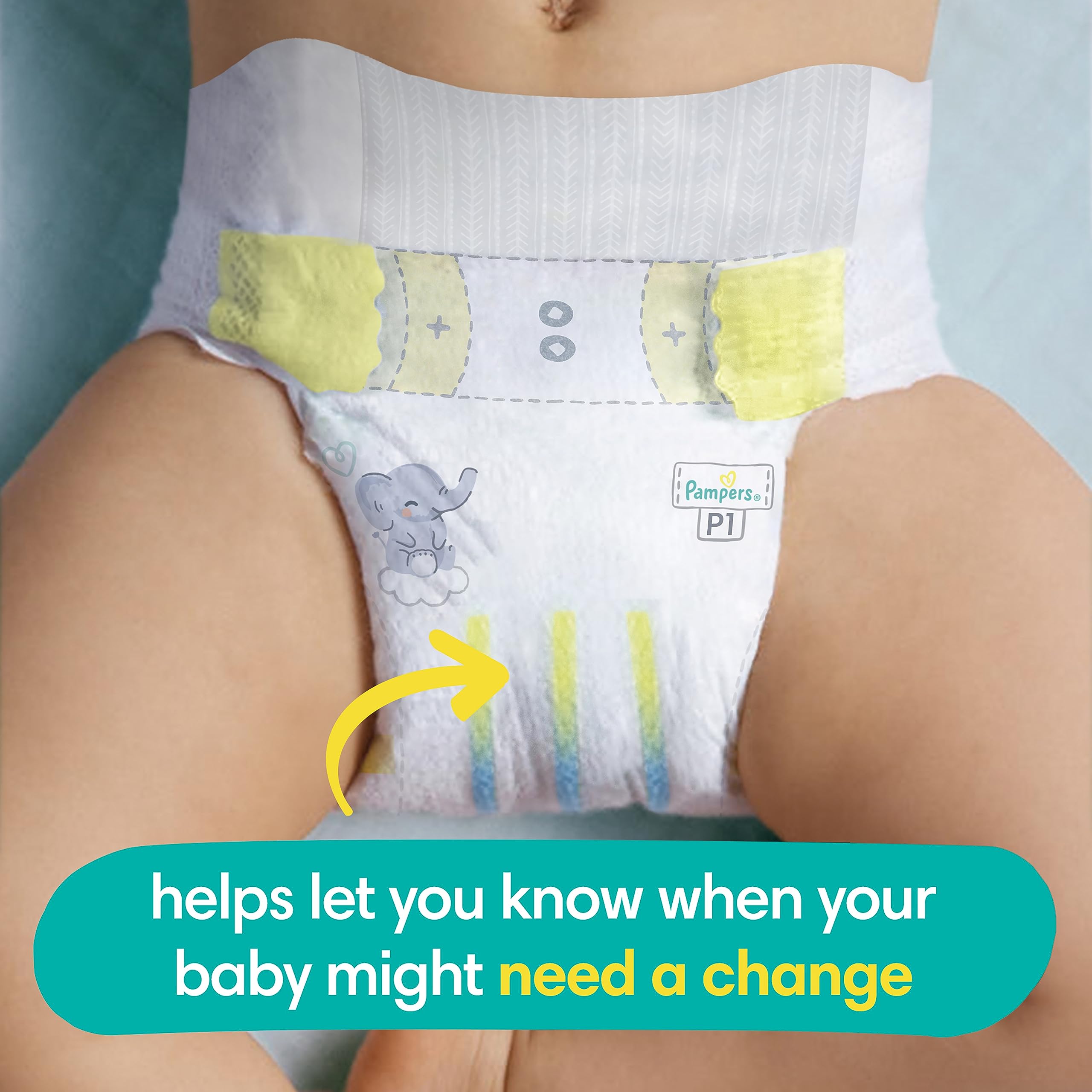 Pampers Swaddlers Diapers - Preemie - 27 ct