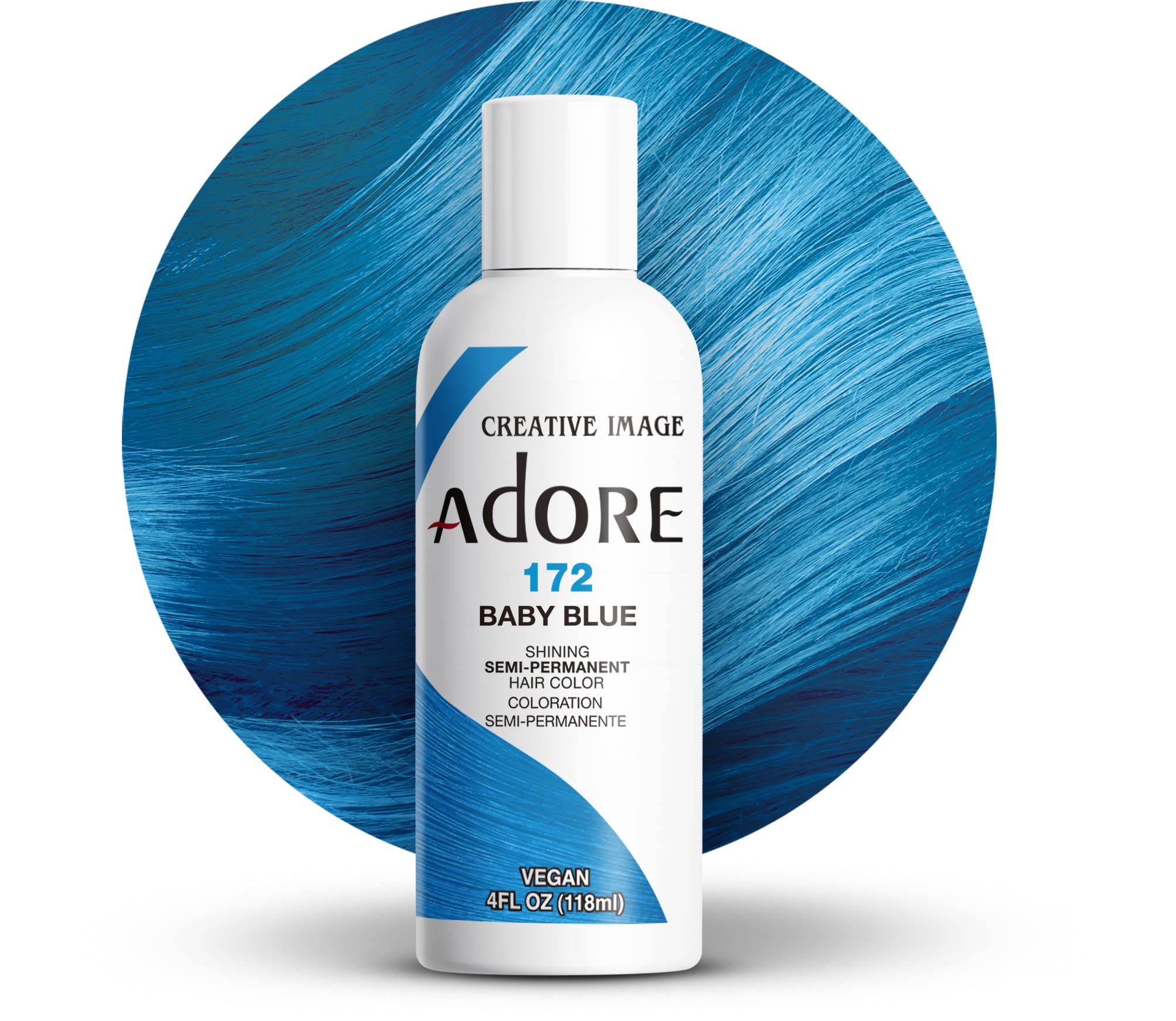 Adore Creative Image Semi-permanent Hair Color #172 Baby Blue by Adore