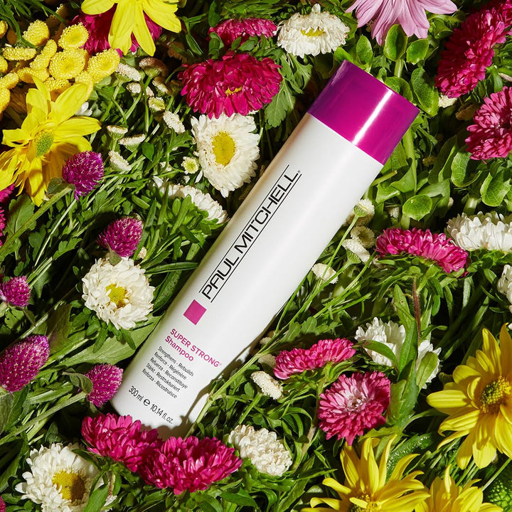Paul Mitchell Super Strong Shampoo, Strengthens + Rebuilds, For Damaged Hair