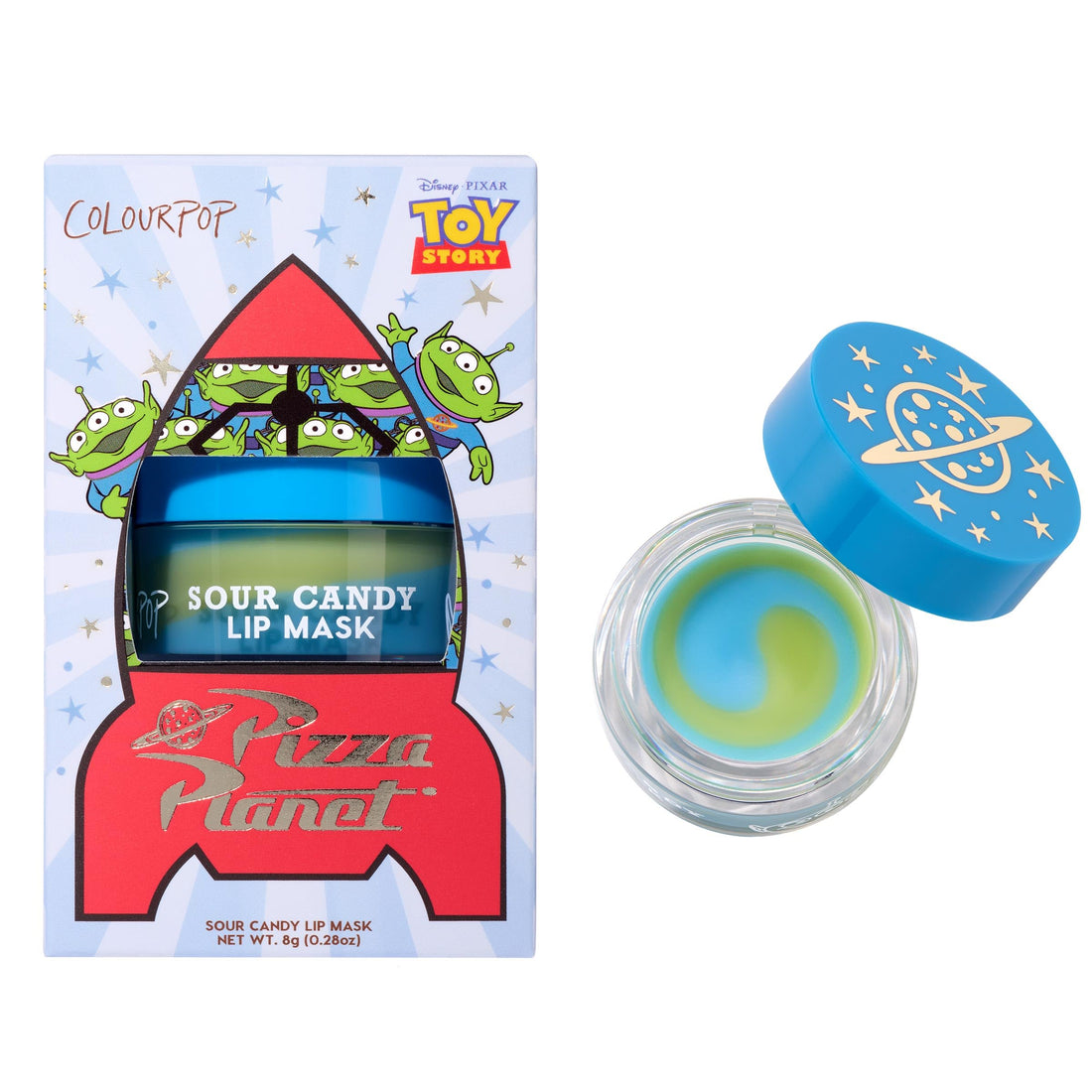 ColourPop x Toy Story Lip Mask - Leave-On Lip Moisturizer & Overnight Treatment - Replenishes Dry Lips with Shea Butter & Vitamin E - The Chosen One (0.28 oz)