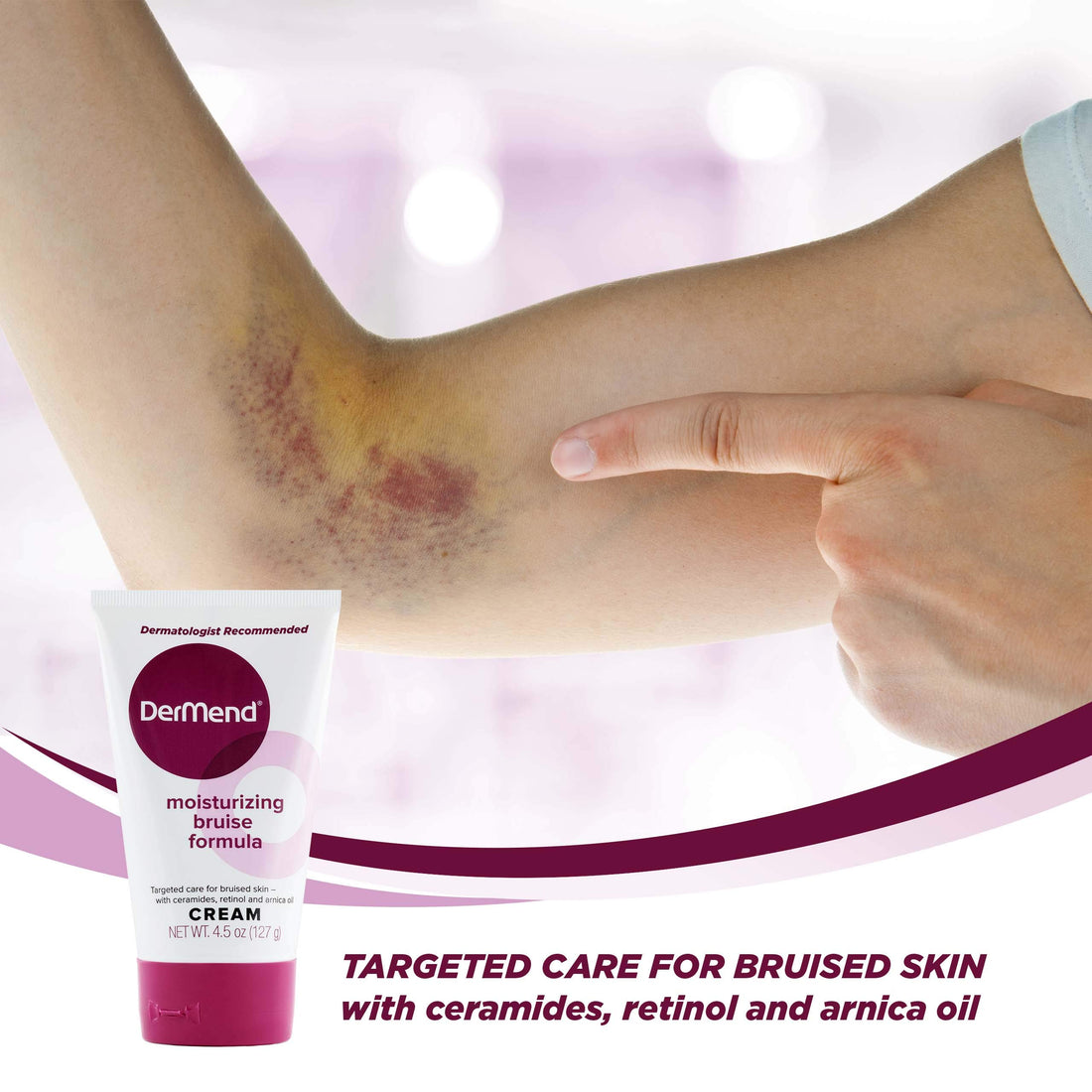 Dermend Moisturizing Bruise Formula Cream, 4.5 Oz by Ferndale