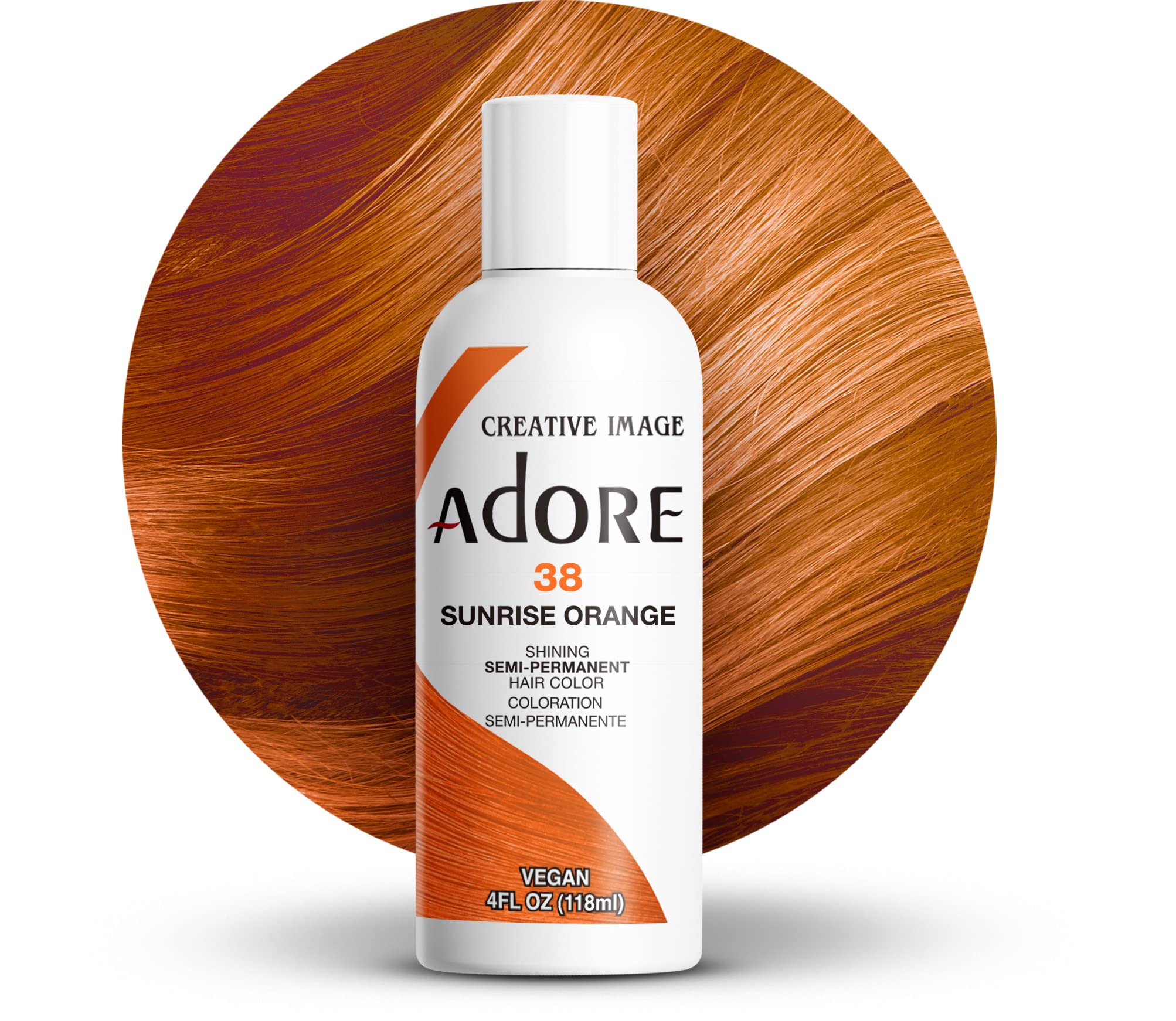 Adore Creative Image Hair Color #38 Sunrise Orange AD