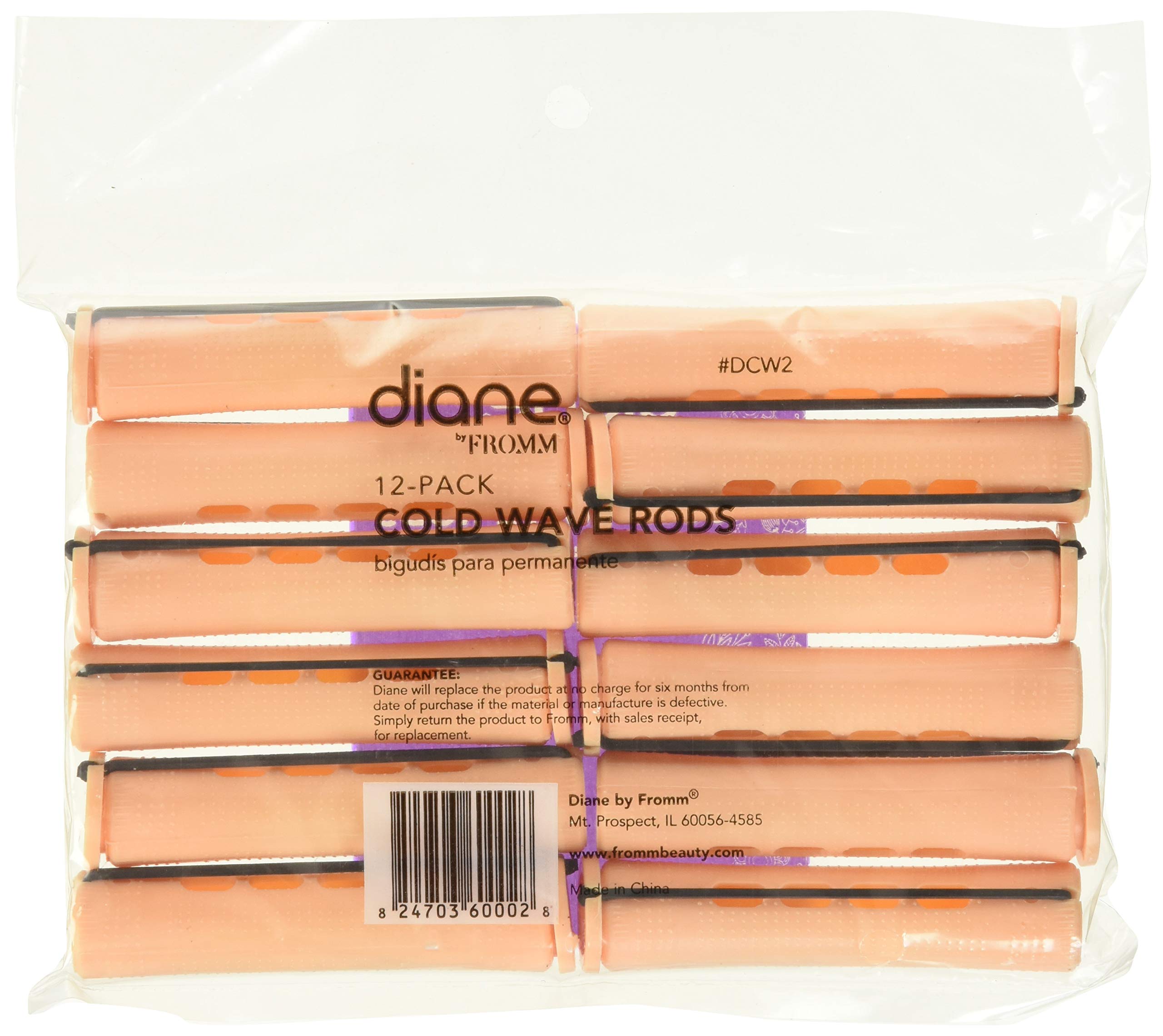 Diane Cold Wave Rods, Sand, 11/16, 12/bag