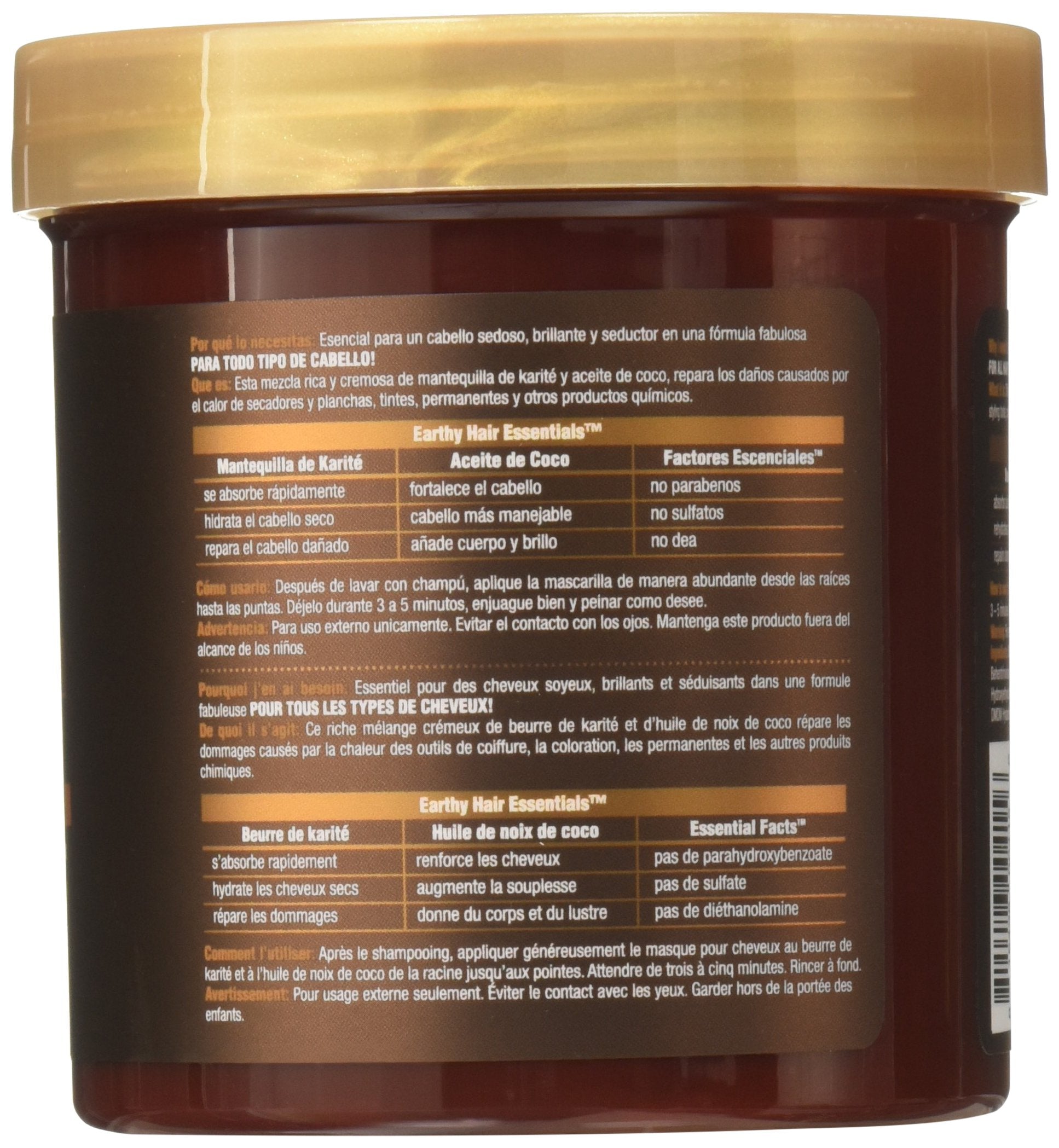 Every Strand Shea and Coconut Oil Deep Hair Masque, 15 Ounce