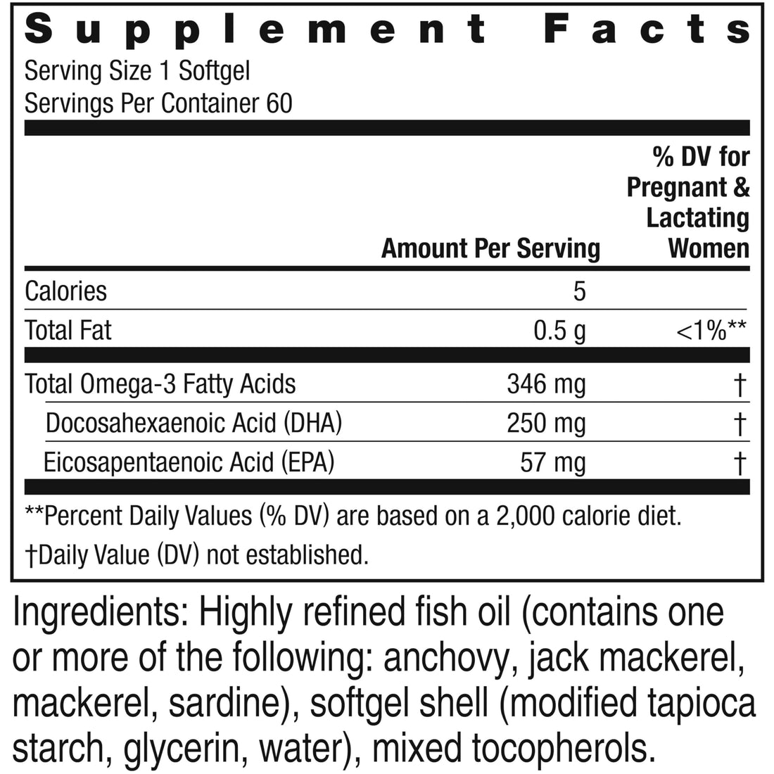 Rainbow Light - Prenatal Dha Smart Essentials, Omega-3 Fatty Acids- 60 Softgels