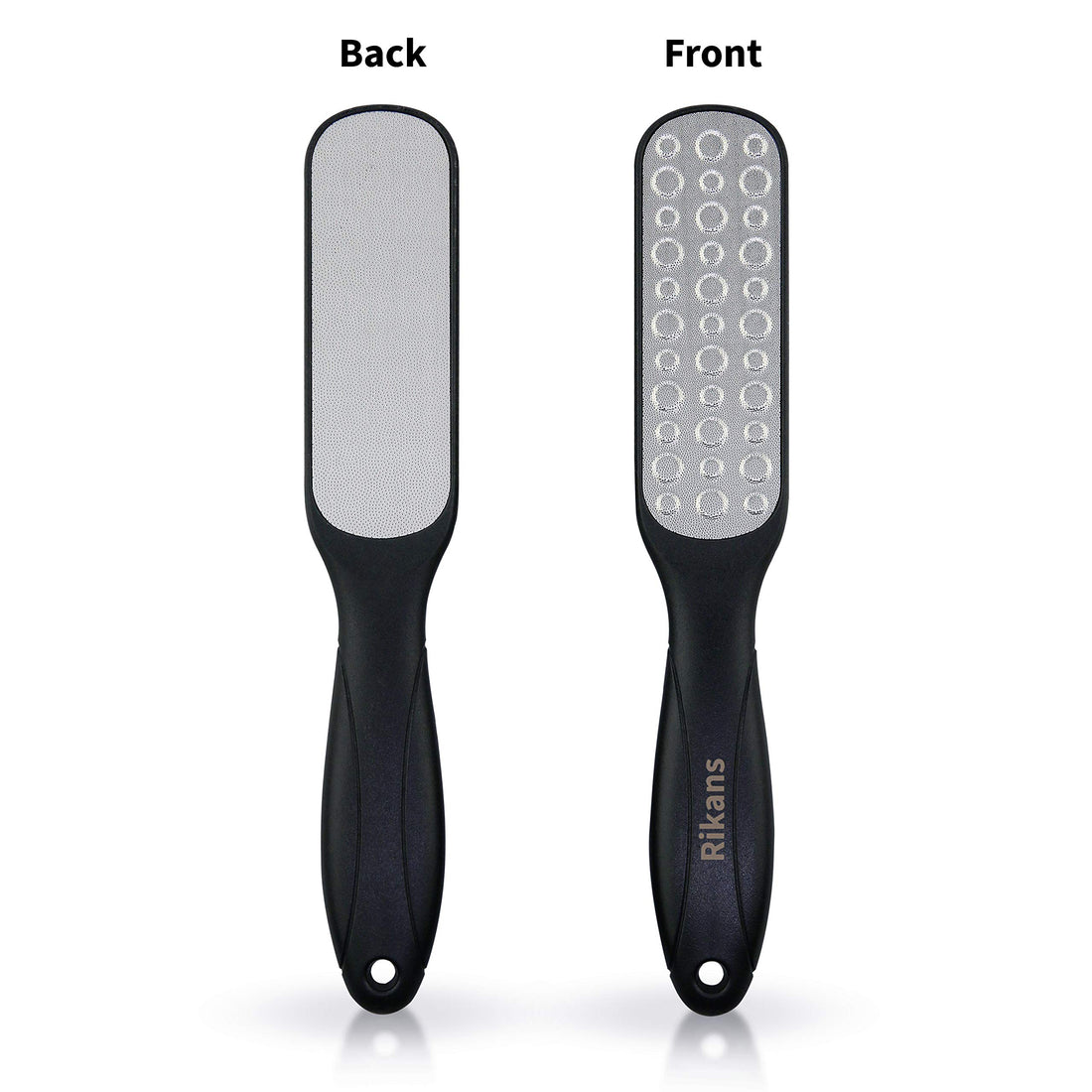 Rikans Colossal Foot File, Professional Foot Rasp Callus Remover, Foot Care Pedicure Tool to Remove Hard Skin,Can Be Used on Wet or Dry Skin, High Grade Stainless Steel File (Foot File Set)