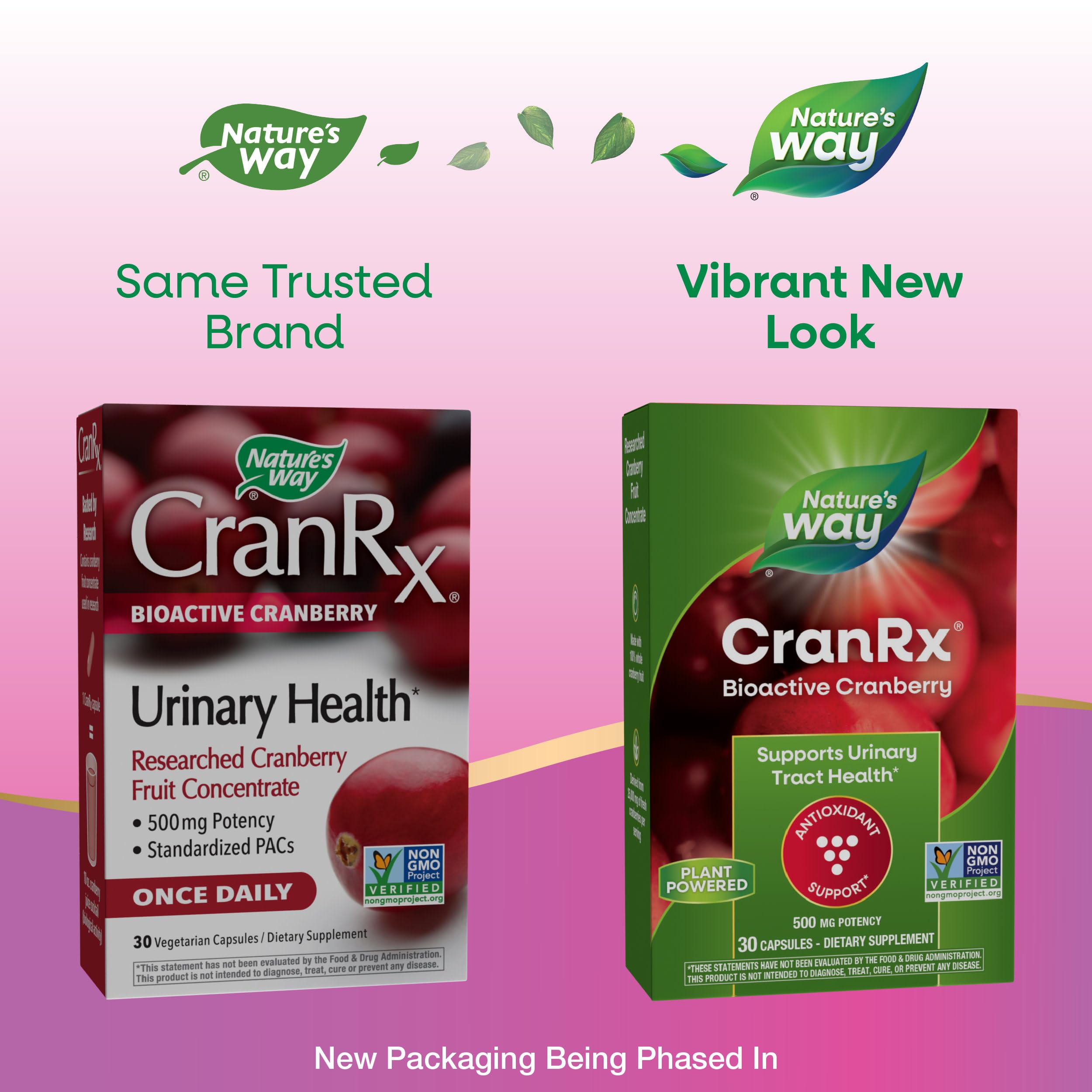 Nature's Way CranRX, Cranberry 30 Vcaps