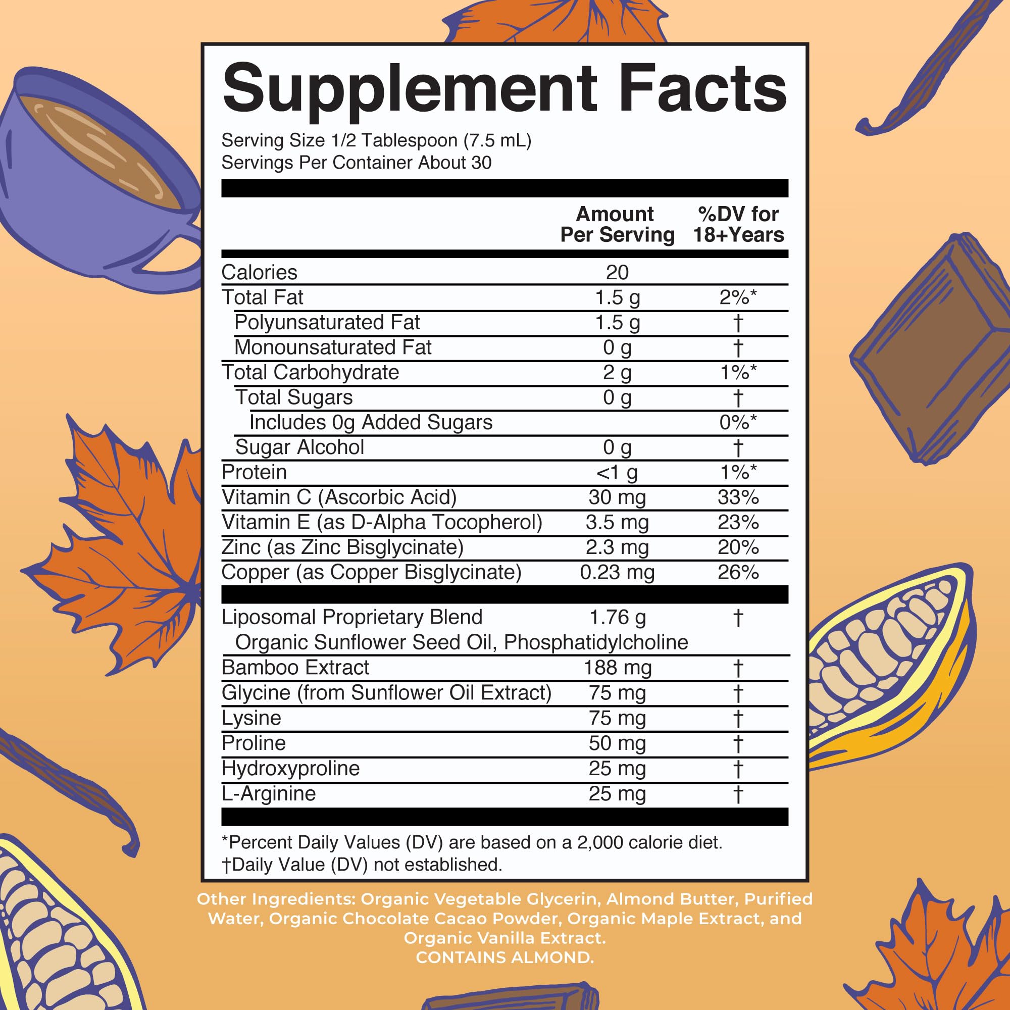 MaryRuth Organics Collagen Booster Liposomal, Sugar Free, Liquid Collagen Booster with Vitamin C, Vitamin E, Zinc, Copper & Silica, Skin Care & Joint Support Supplement, Vegan, Non-GMO, 7.6 Fl Oz