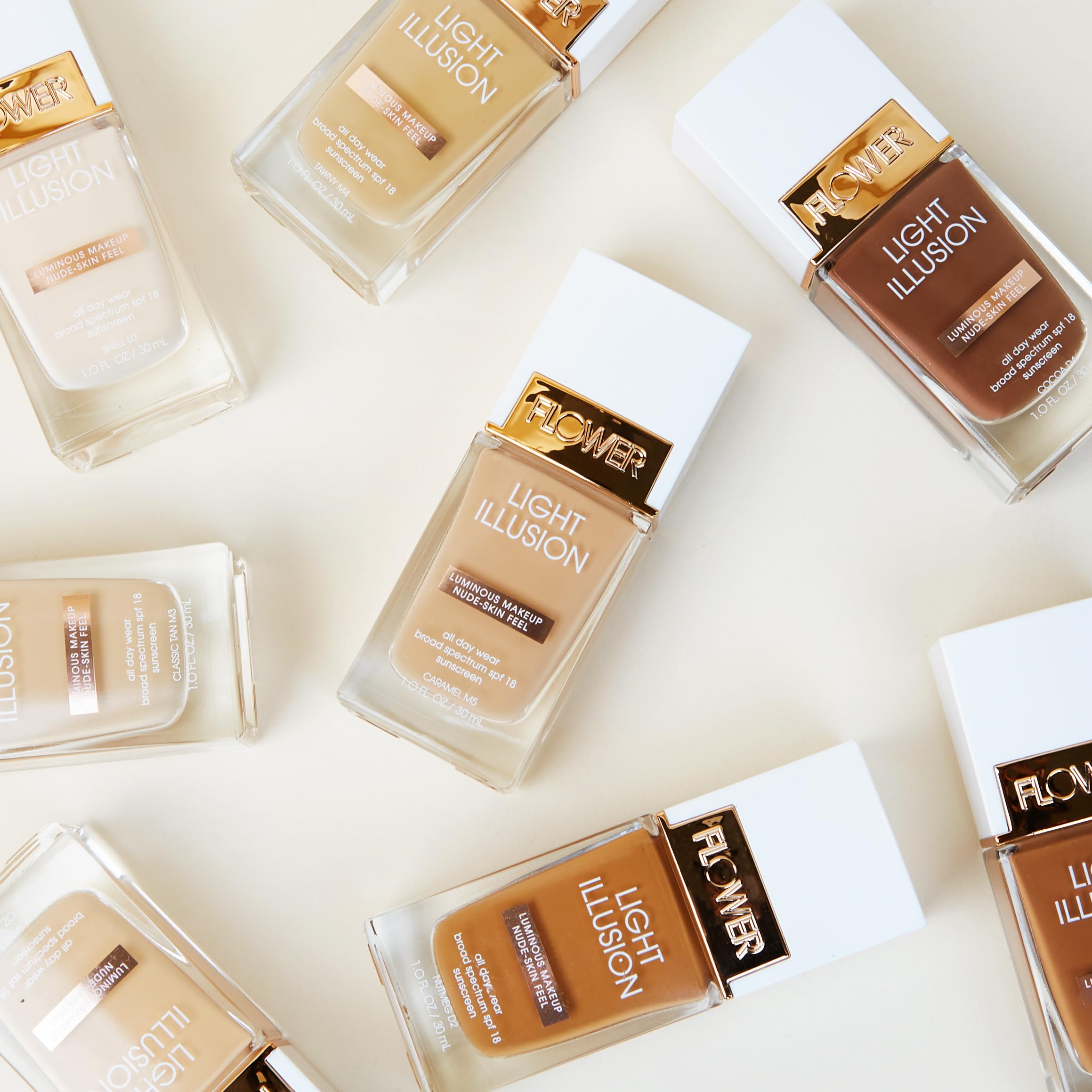 Light Illusion Foundation (Soft sand M2)