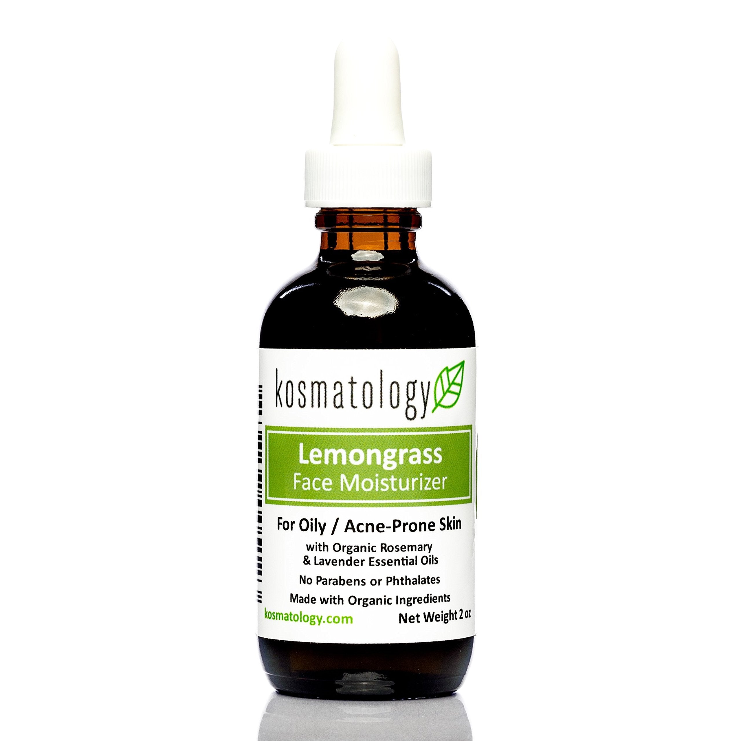 Kosmatology Lemongrass Acne prone/Rosacea Facial Moisturizer 2 oz