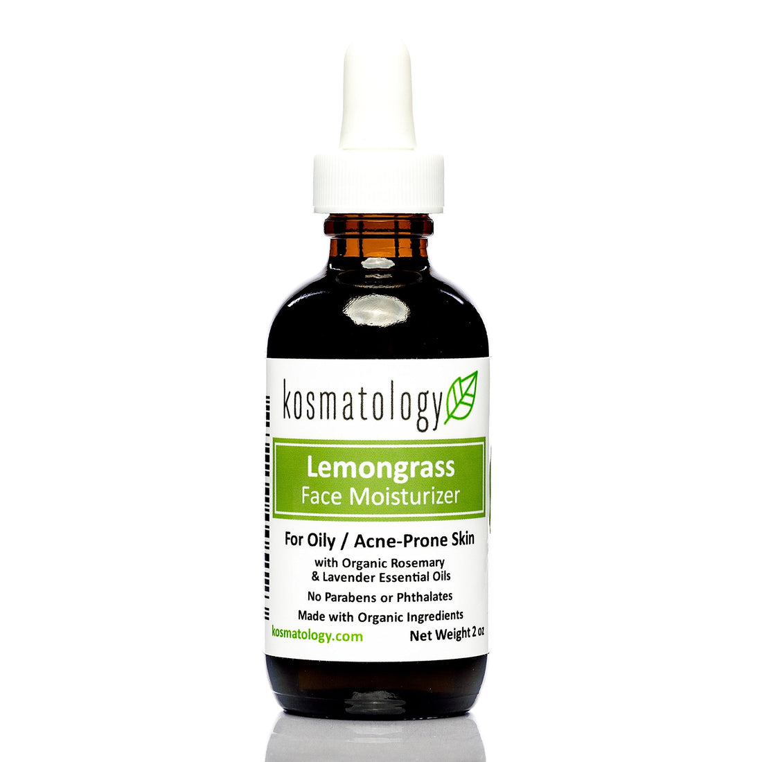 Kosmatology Lemongrass Acne prone/Rosacea Facial Moisturizer 2 oz