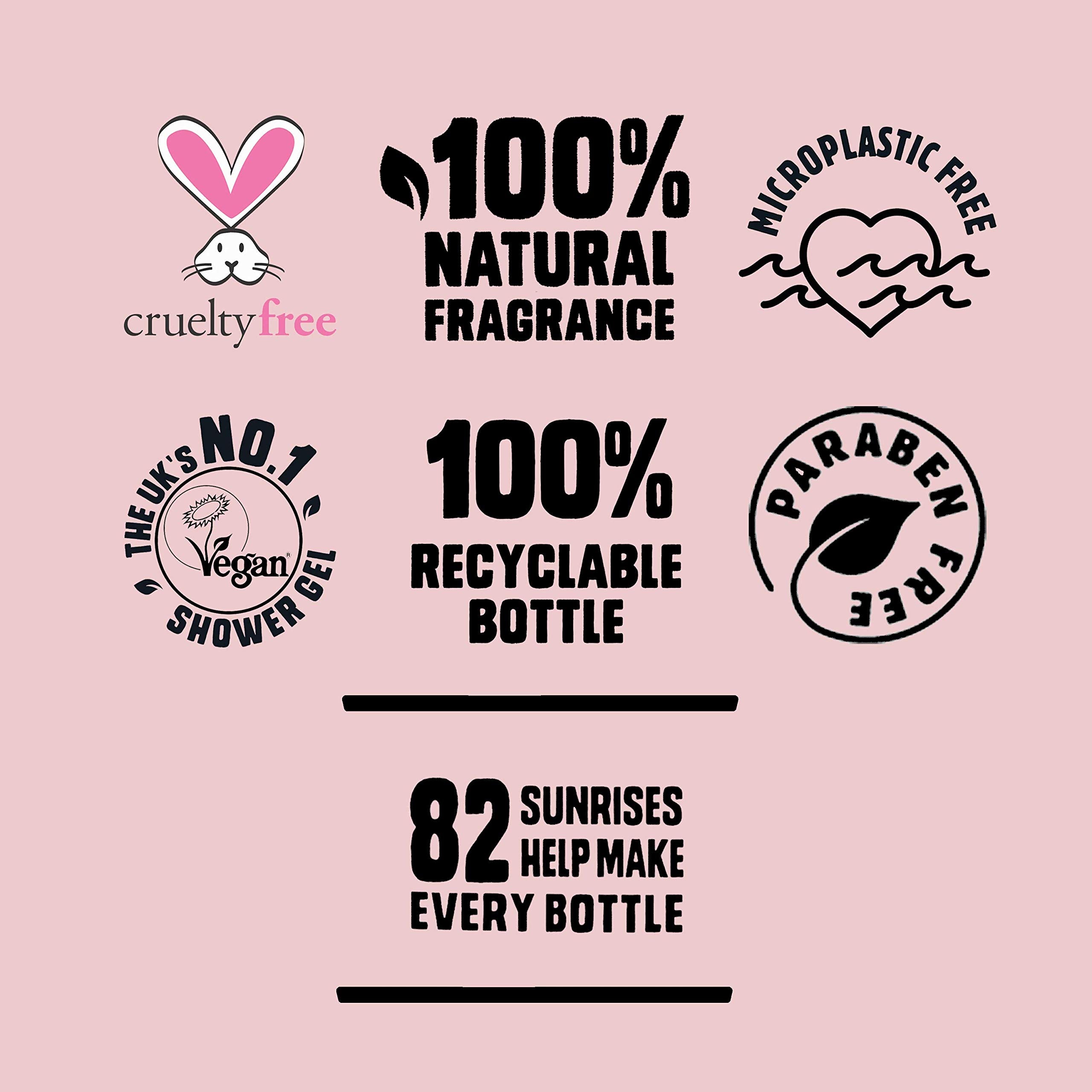 Original Source Shower Gel Vanilla Milk and Raspberry 250ml Pack of 6