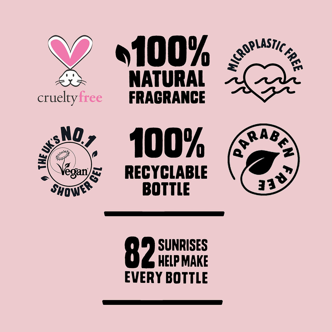 Original Source Shower Gel Vanilla Milk and Raspberry 250ml Pack of 6