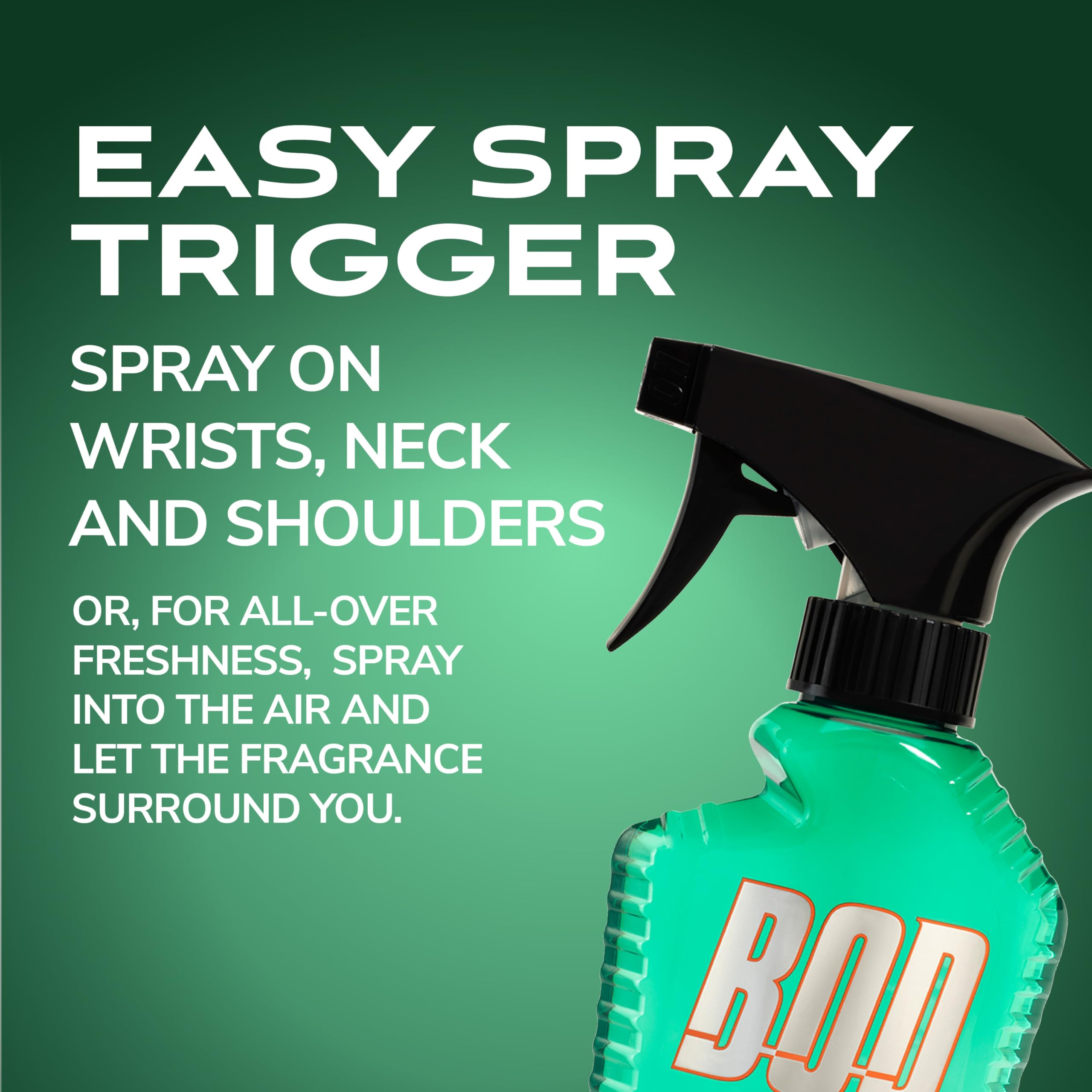 BOD Man Fragrance Body Spray, Fresh Guy, 8 fl oz