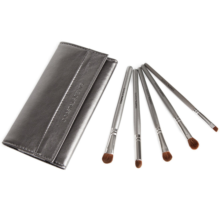 Coastal Scents Smoky Eyes Brush Set, 0.17-Inch, 2.82-Ounce
