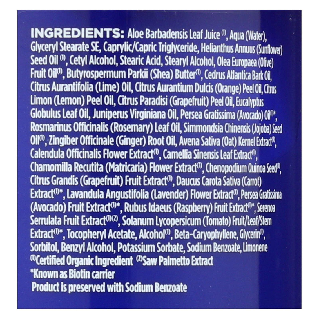 Avalon Organics Condtnr Biotin B Comp Thic