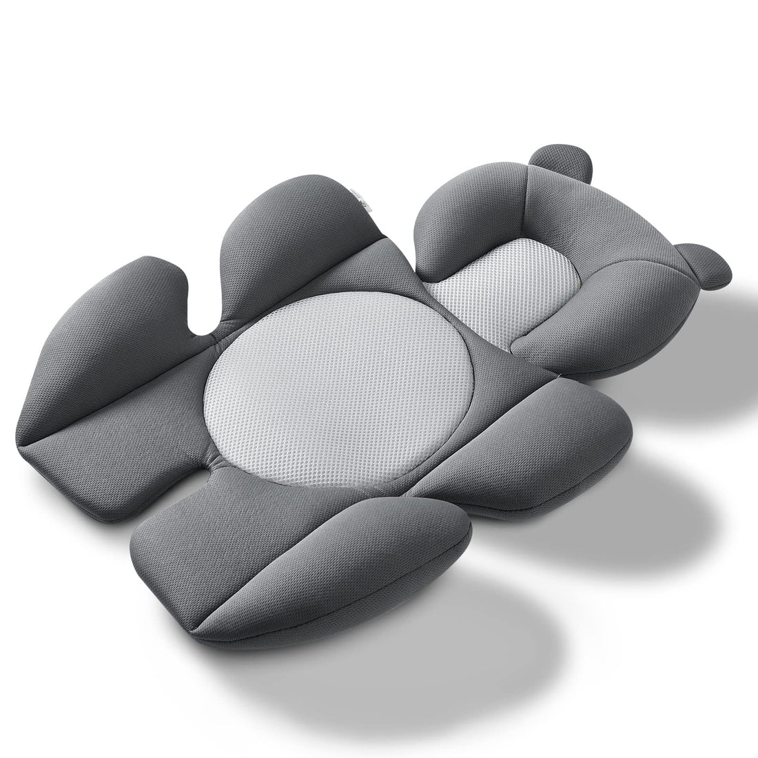 G Ganen Baby Comfort Support Cushion Stroller and Seat Comfort Cushion Insert Liner (Dark Grey)