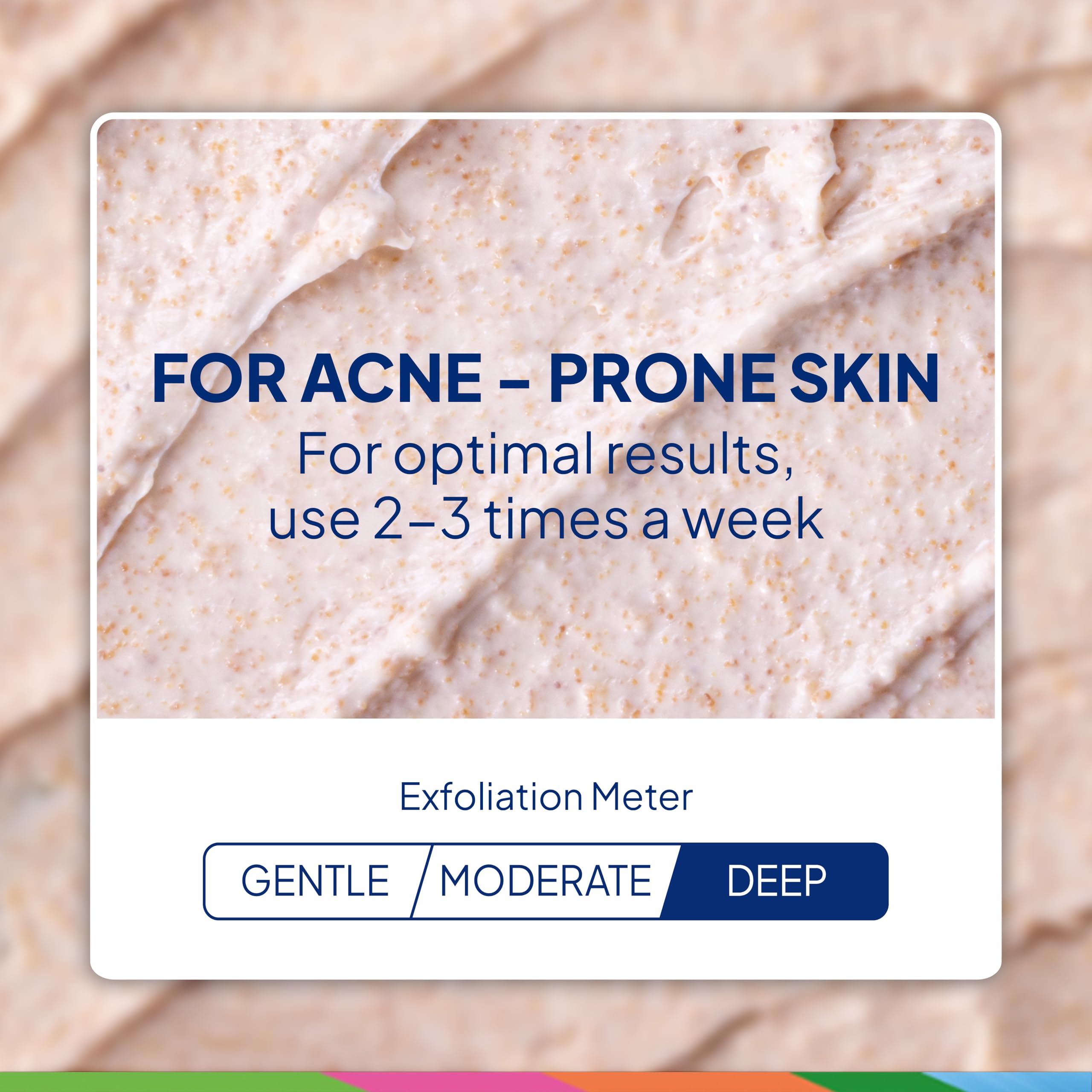 St. Ives Acne Control Apricot Face Scrub, Deep Exfoliator Skin Care, Prevents Acne for Radiant Skin, Salicylic Acid Acne Treatment Facial Scrub, Made with 100% Natural Exfoliants, 6 oz, 4 Pack